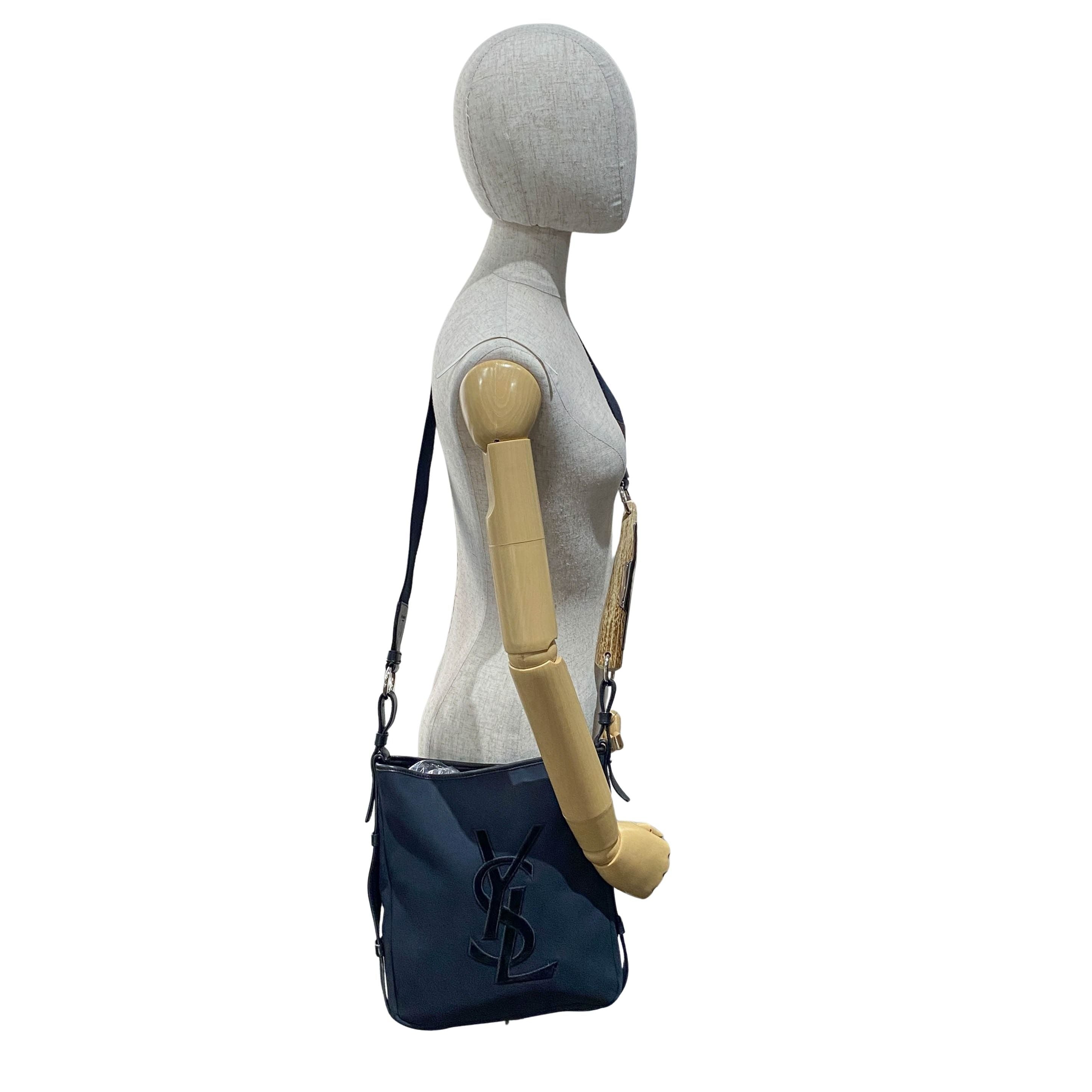 Mombasa Dark Blue Cotton Crossbody Bag