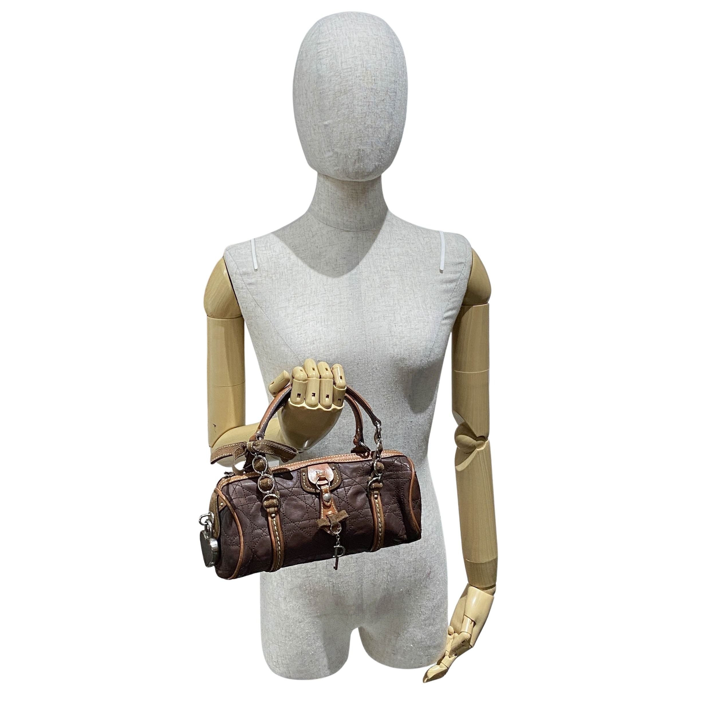 Vintage Brown Leather Hand Bag