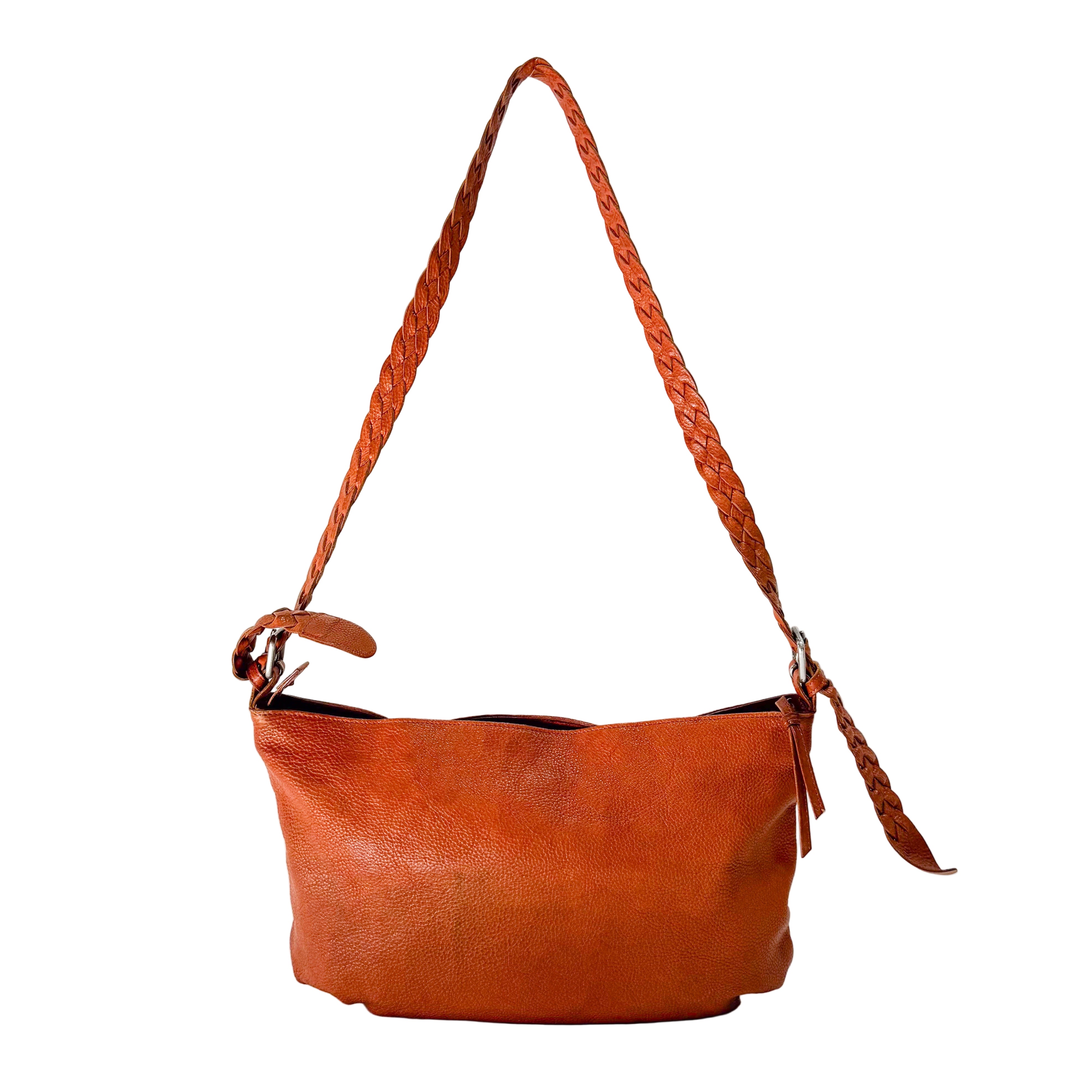 Brown Leather Crossbody Bag