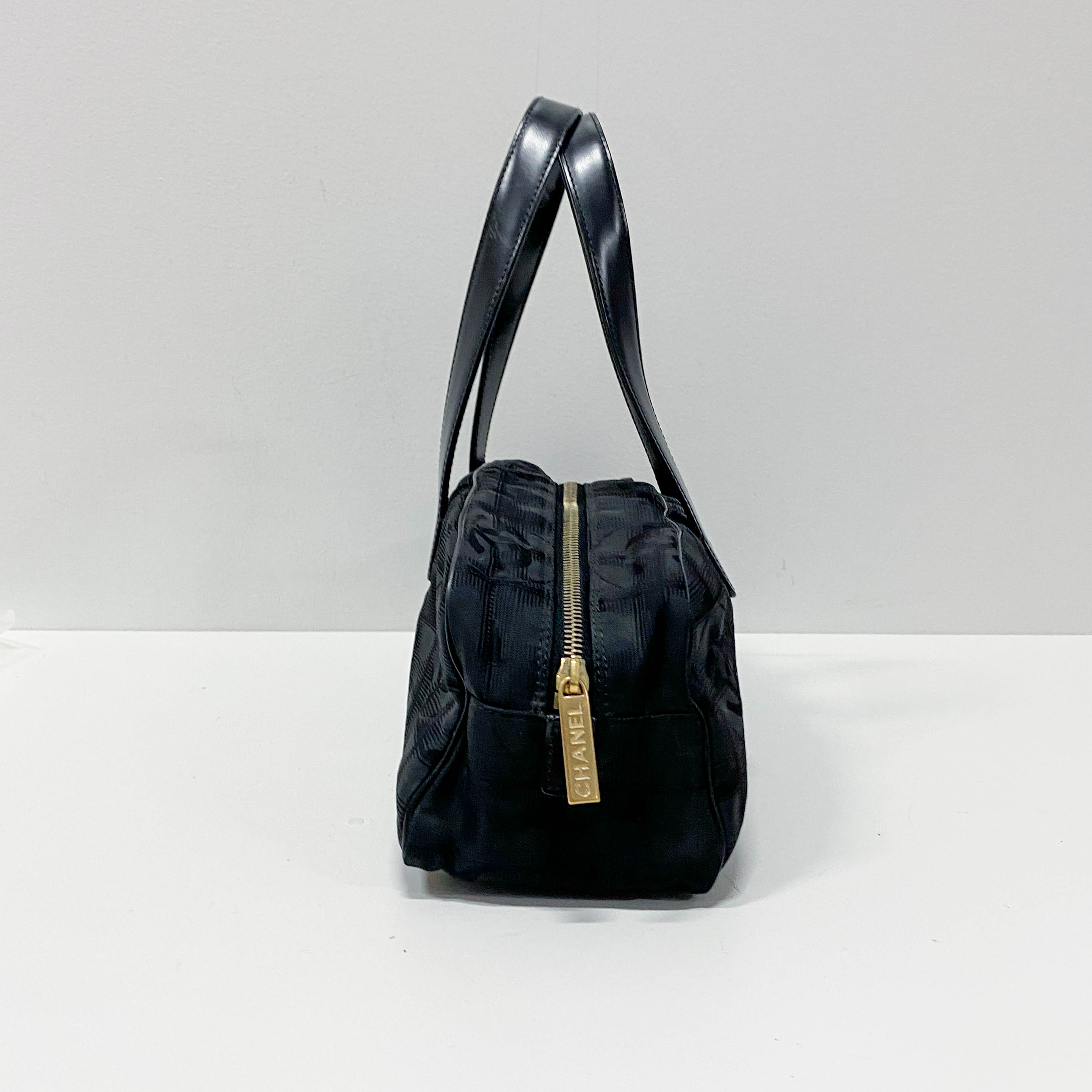 Black Nylon Shoulder Bag