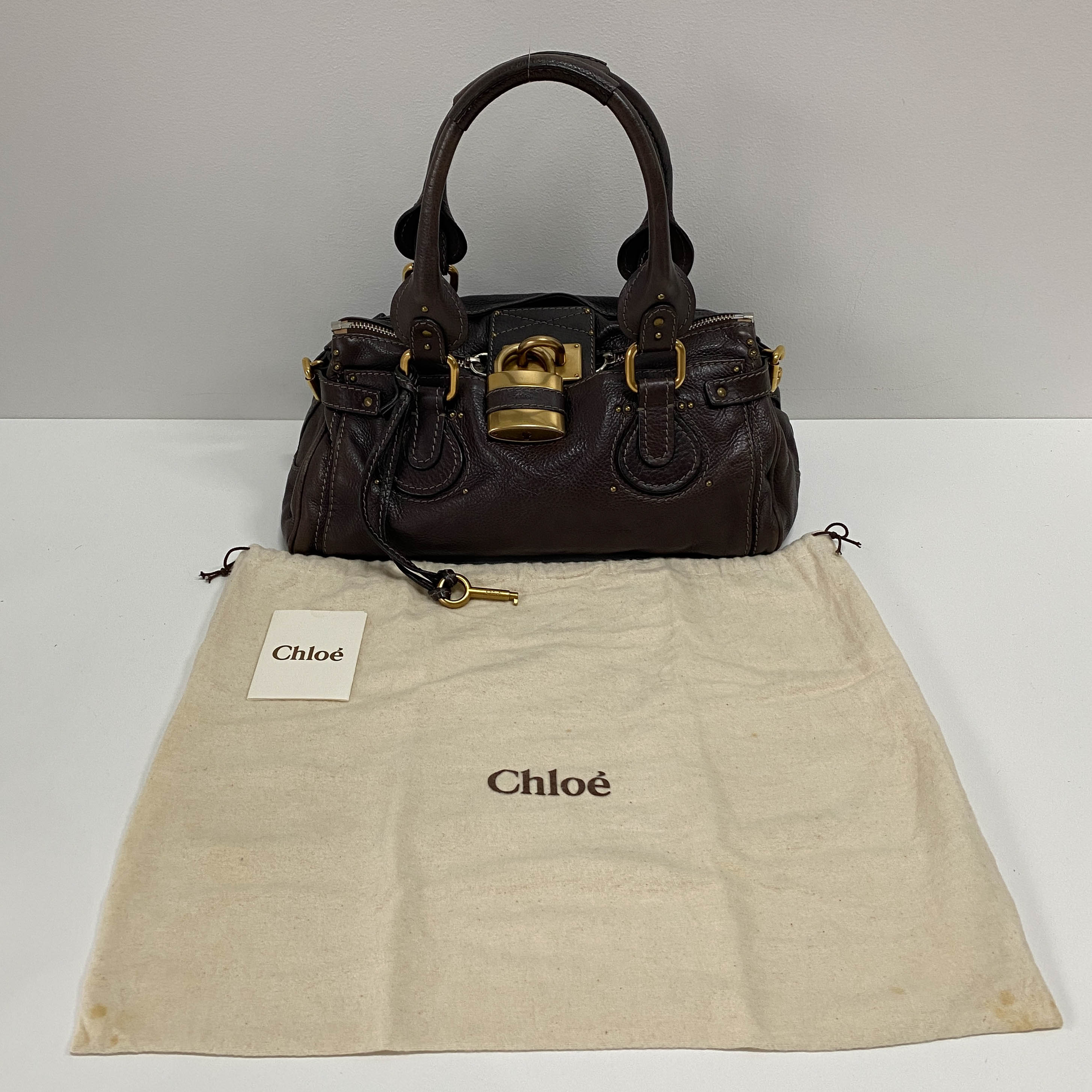 Paddington Brown Leather Handbag