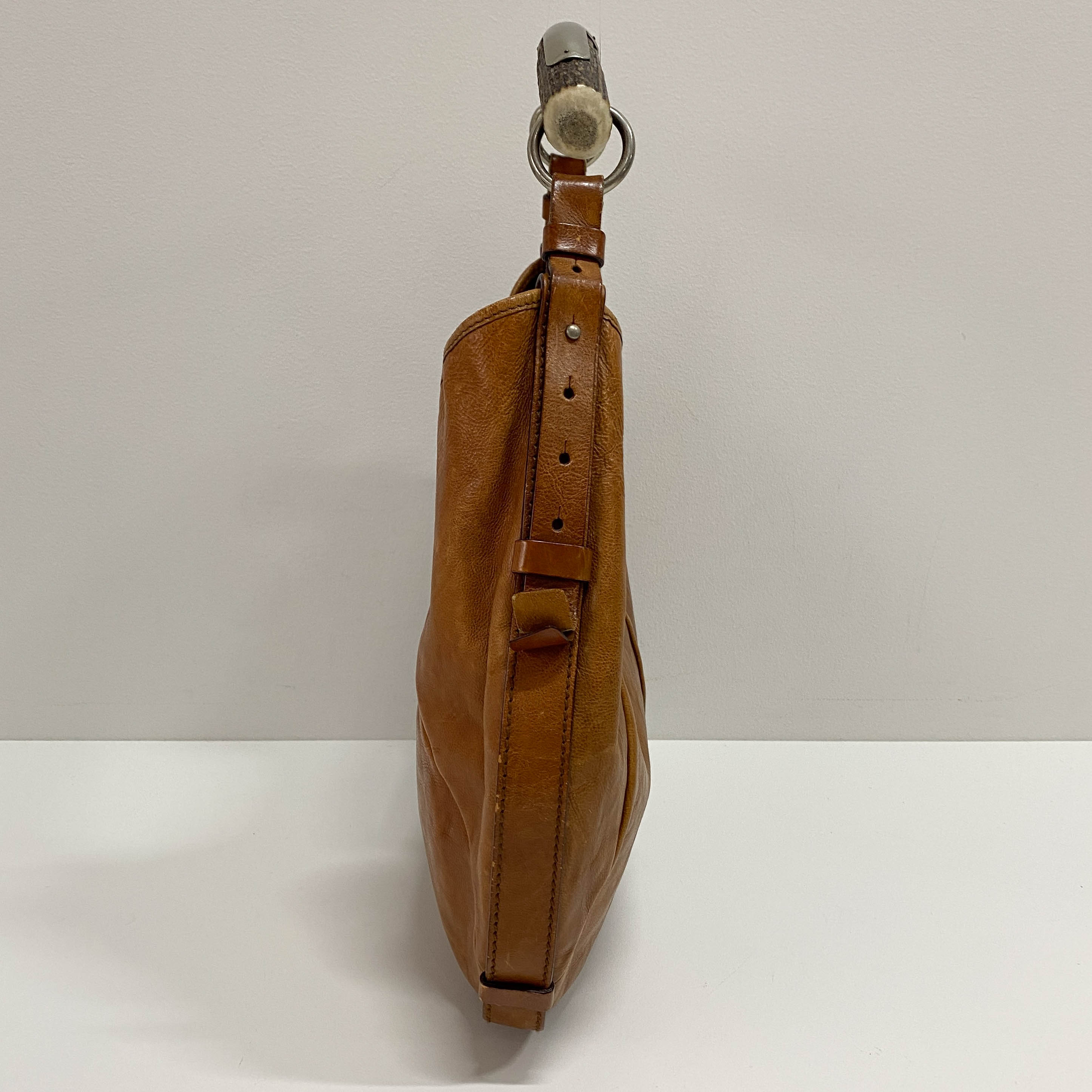 Mombasa Brown Leather Shoulder Bag