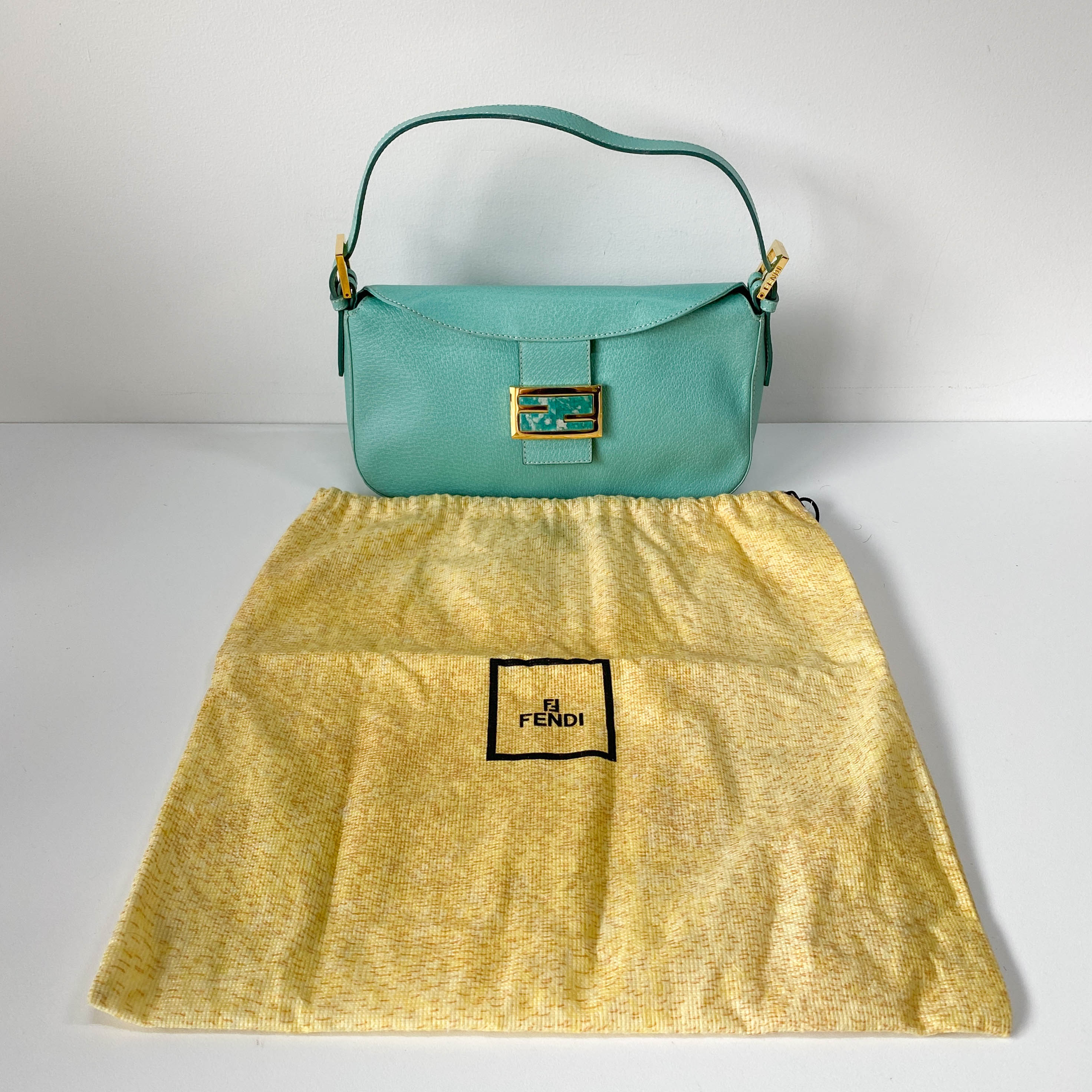 Green Leather Shoulder Bag