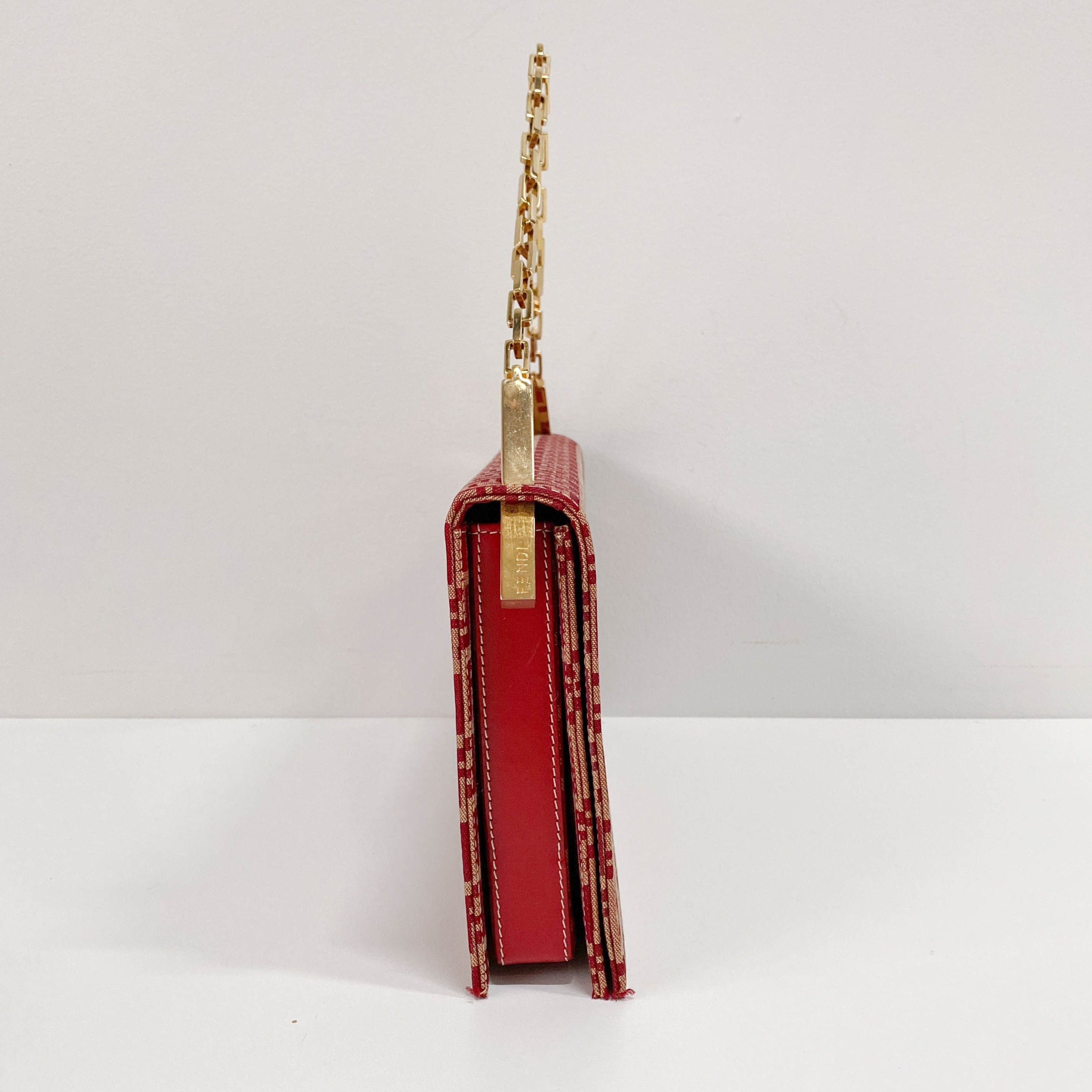 Zucchino Canvas Red Shoulder Bag