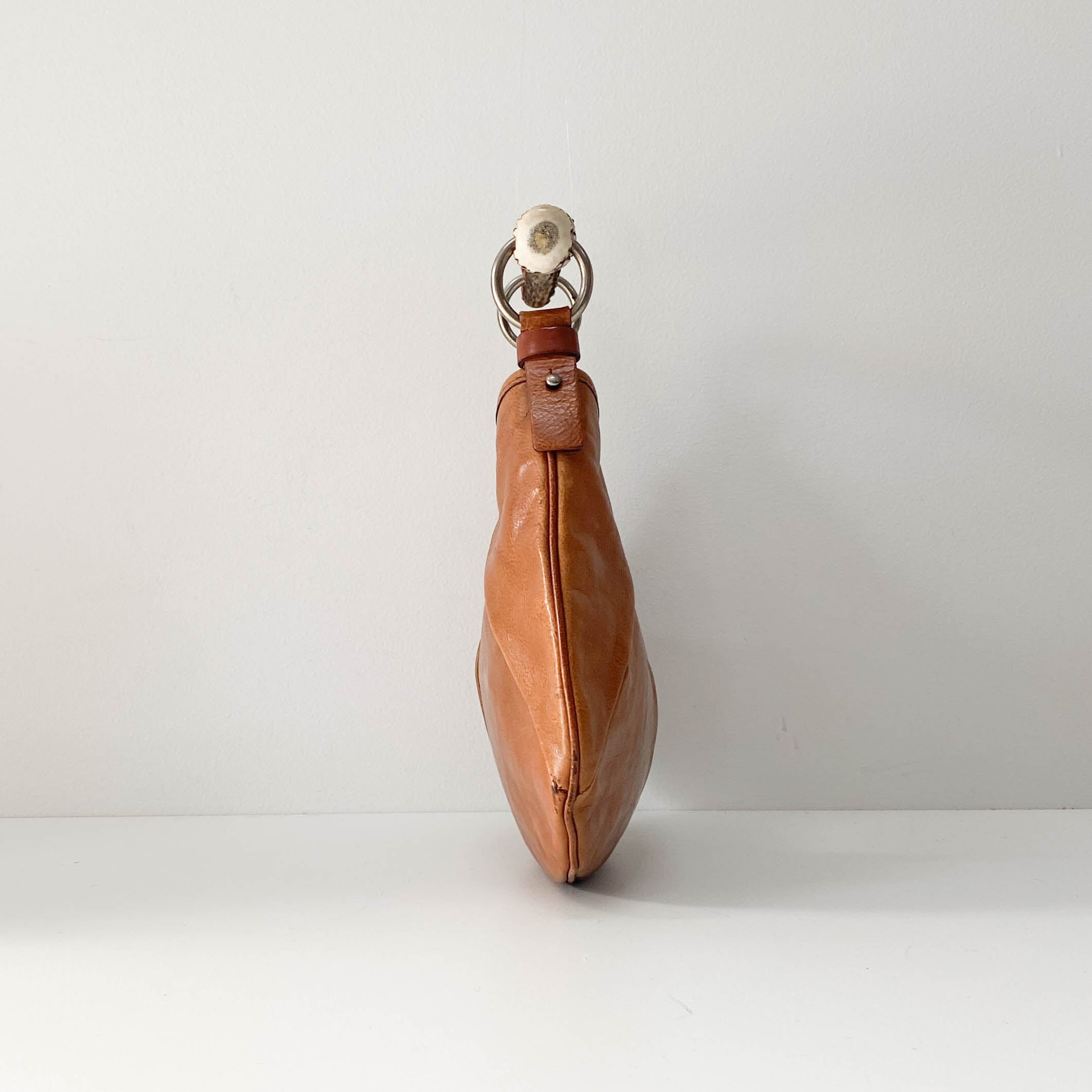 Mombasa Mini Brown Leather Hand Bag