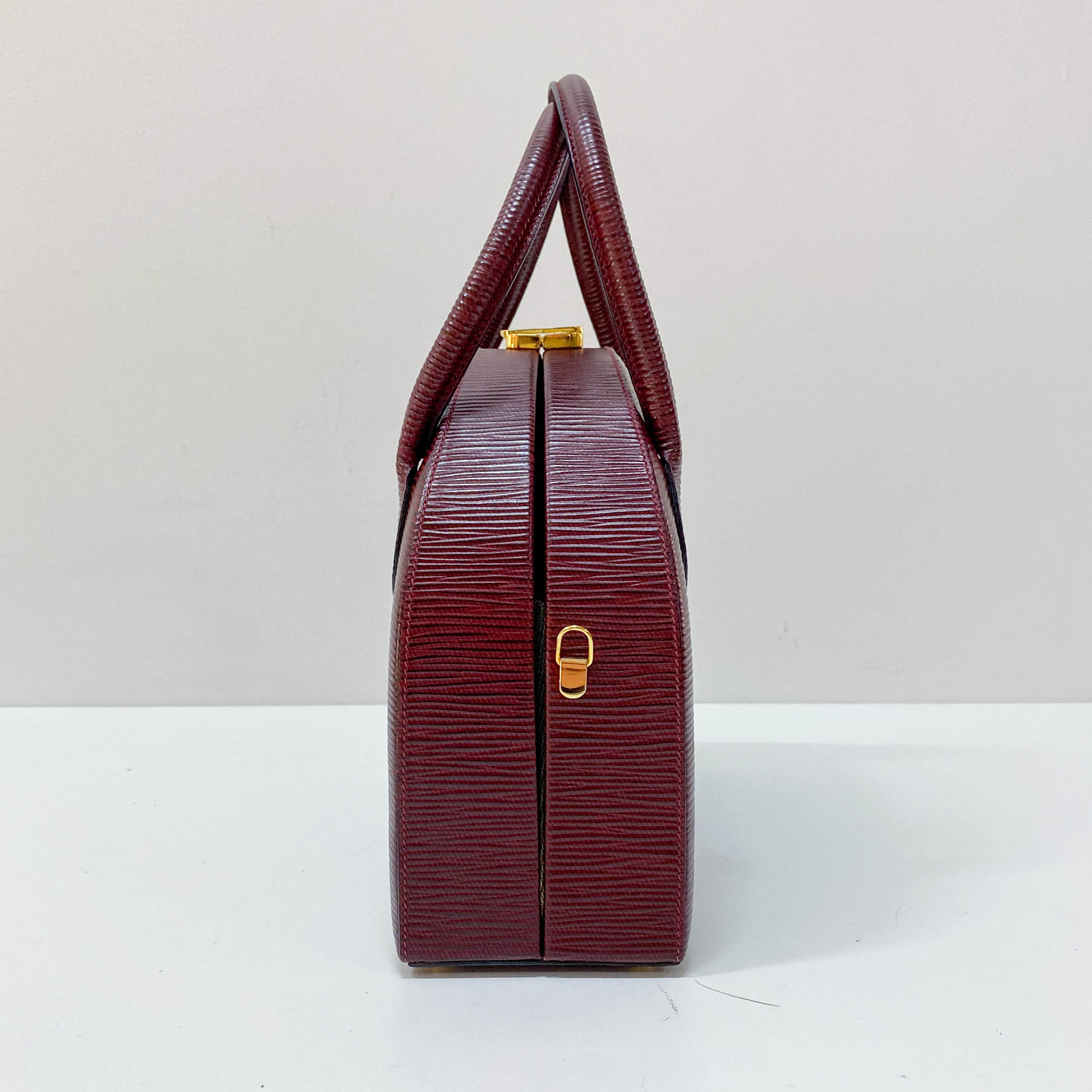 Vintage Red Leather Two Way bag