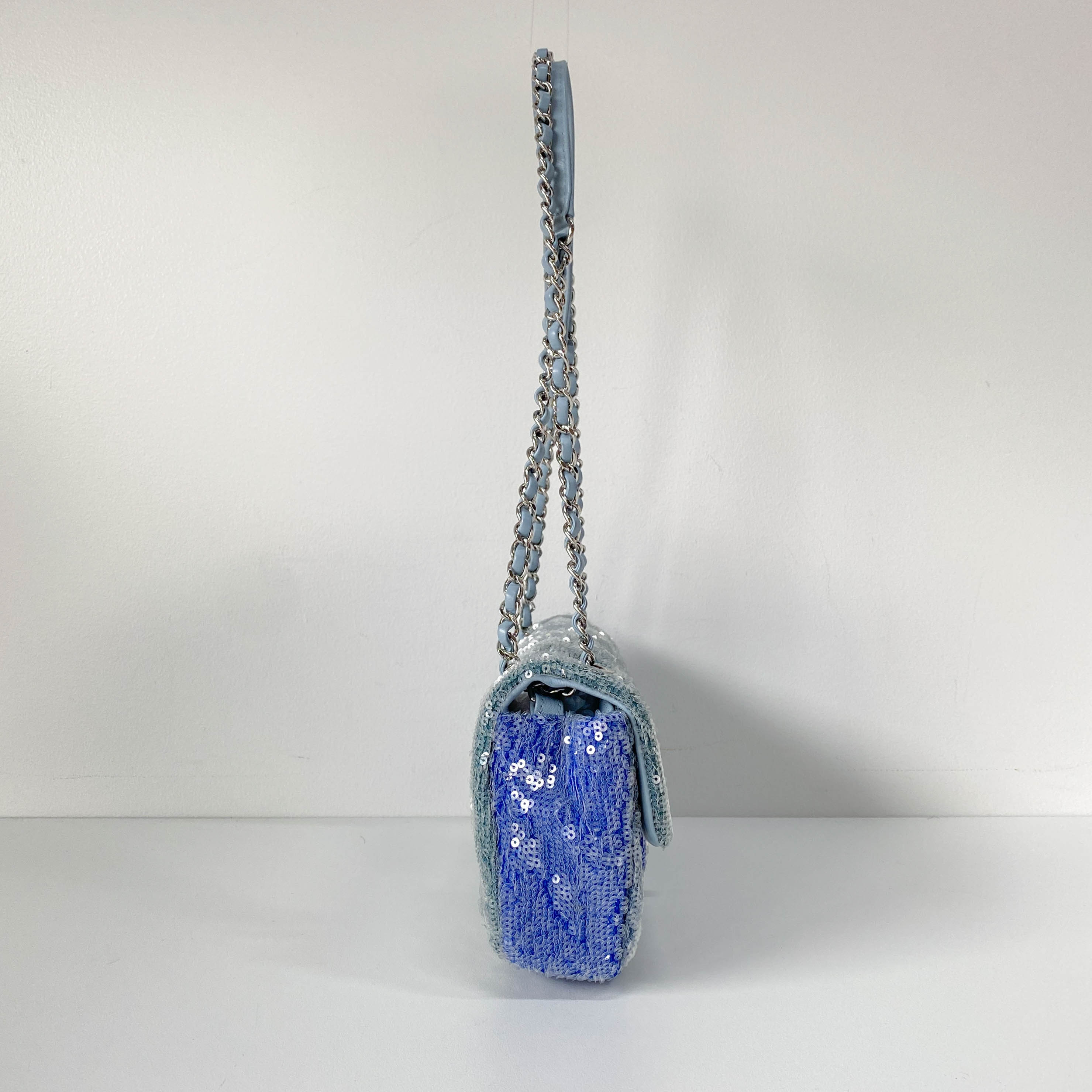 Small Waterfall Timeless Classic Sequin Bag