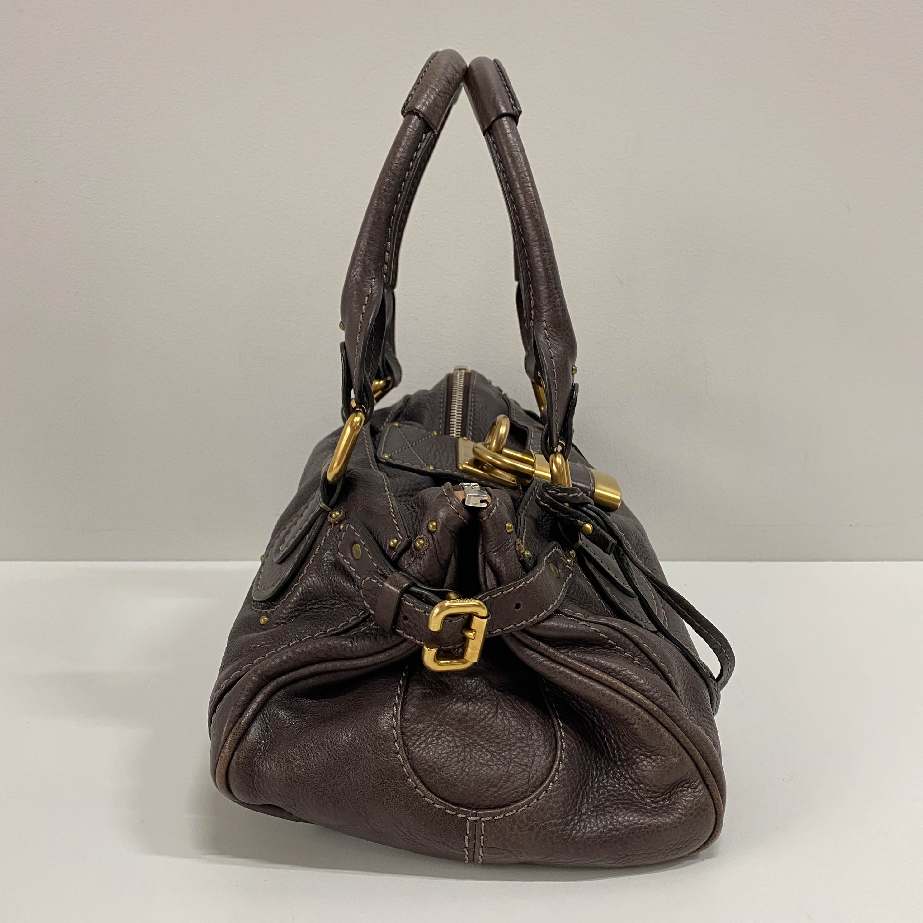 Paddington Brown Leather Handbag