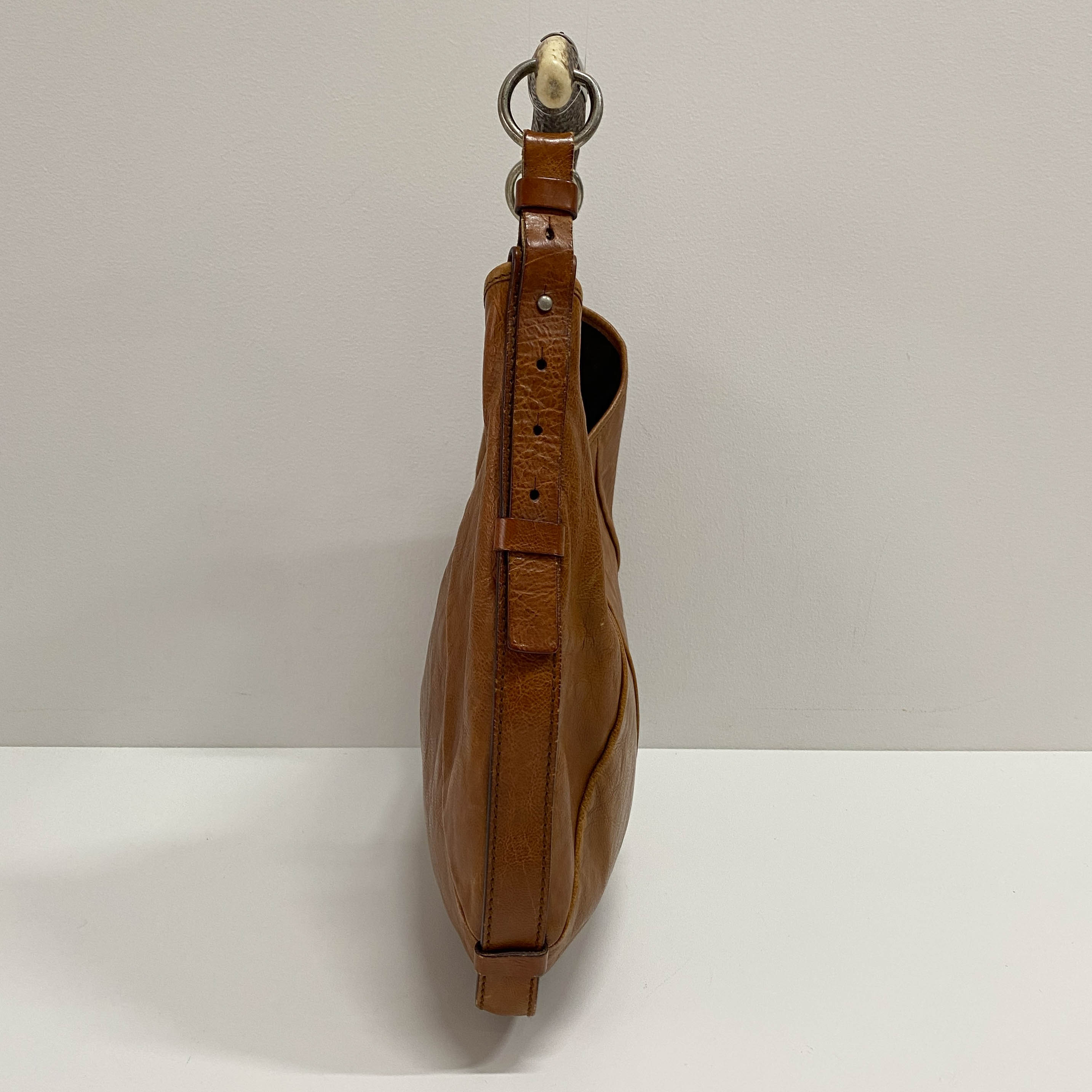 Mombasa Brown Leather Shoulder Bag