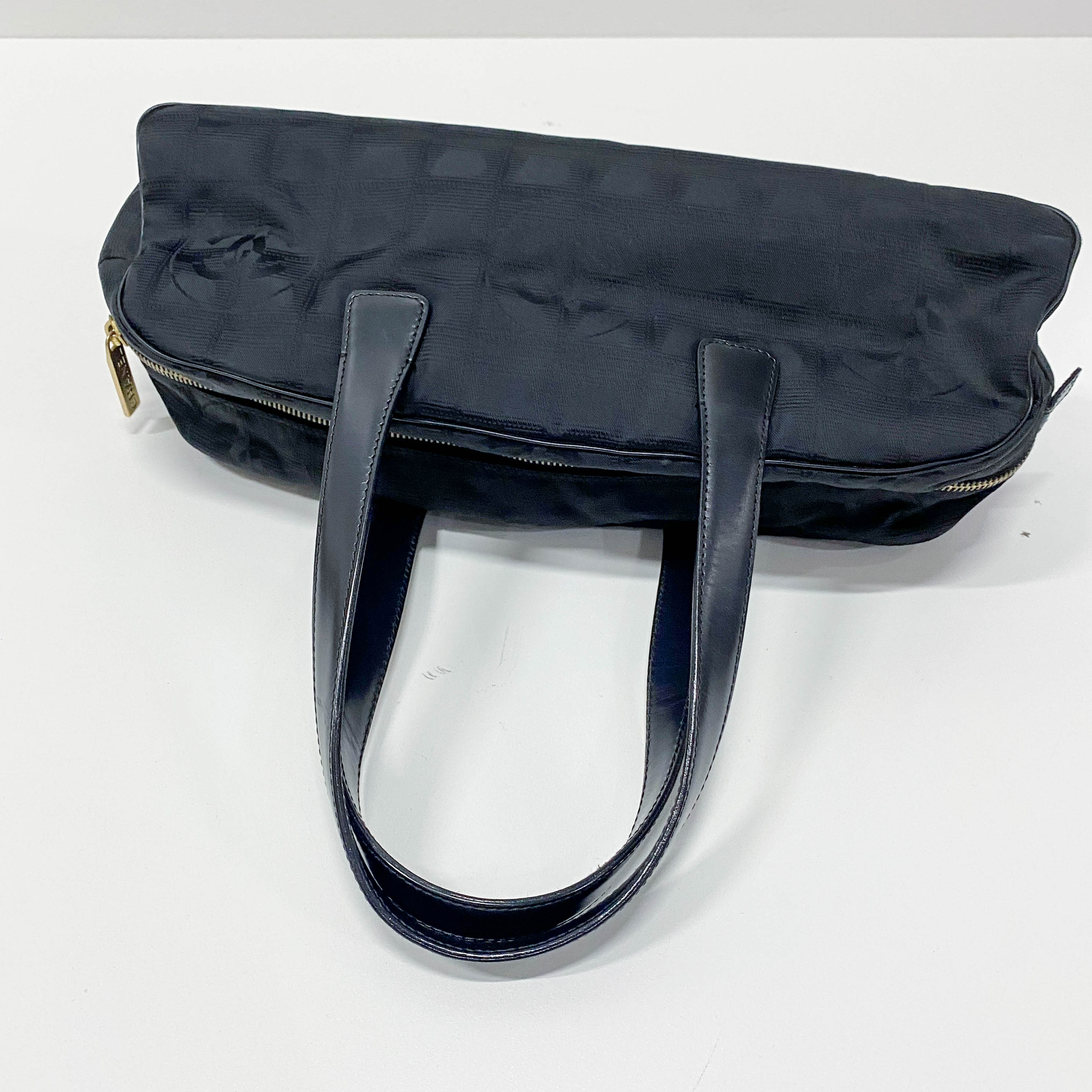Black Nylon Shoulder Bag