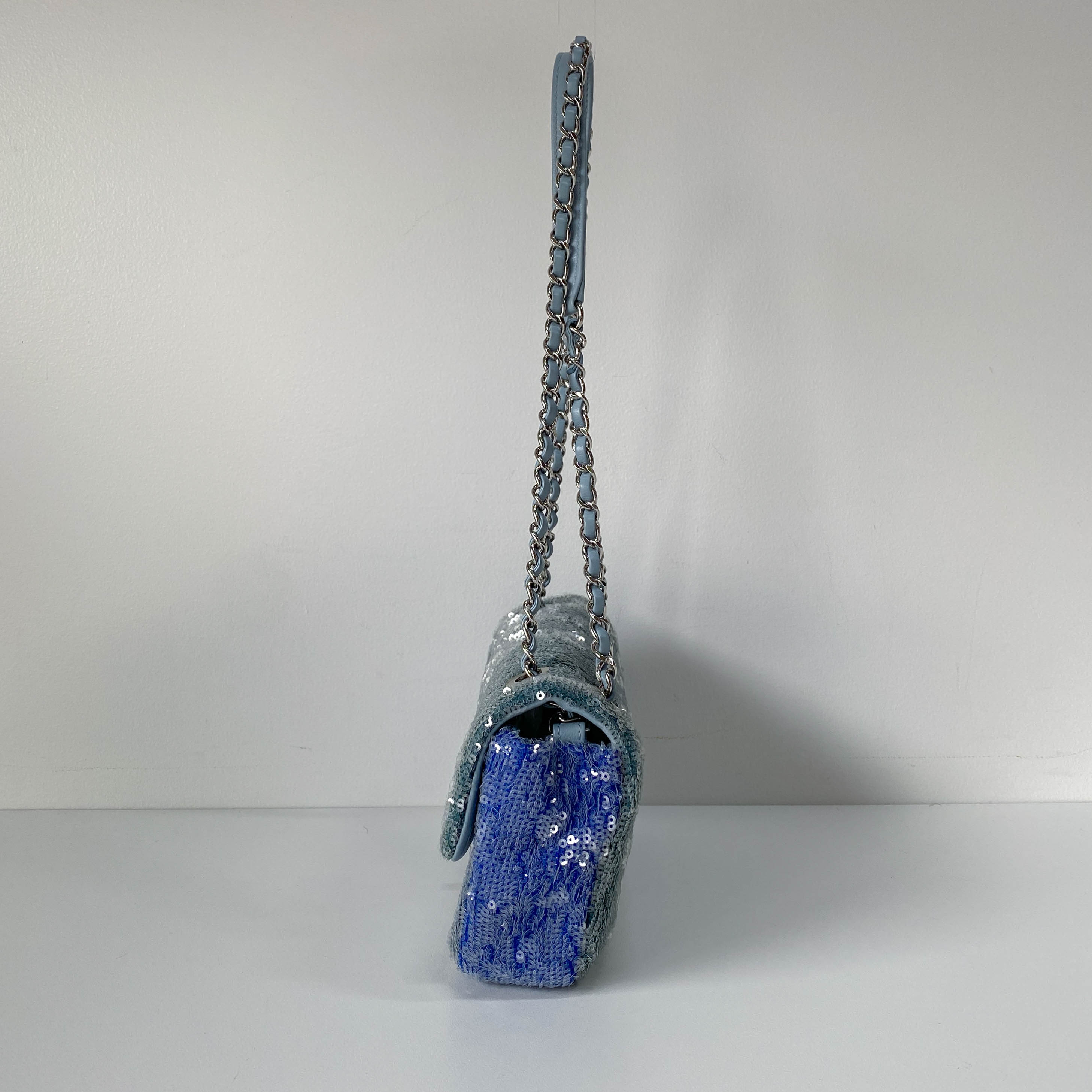 Small Waterfall Timeless Classic Sequin Bag