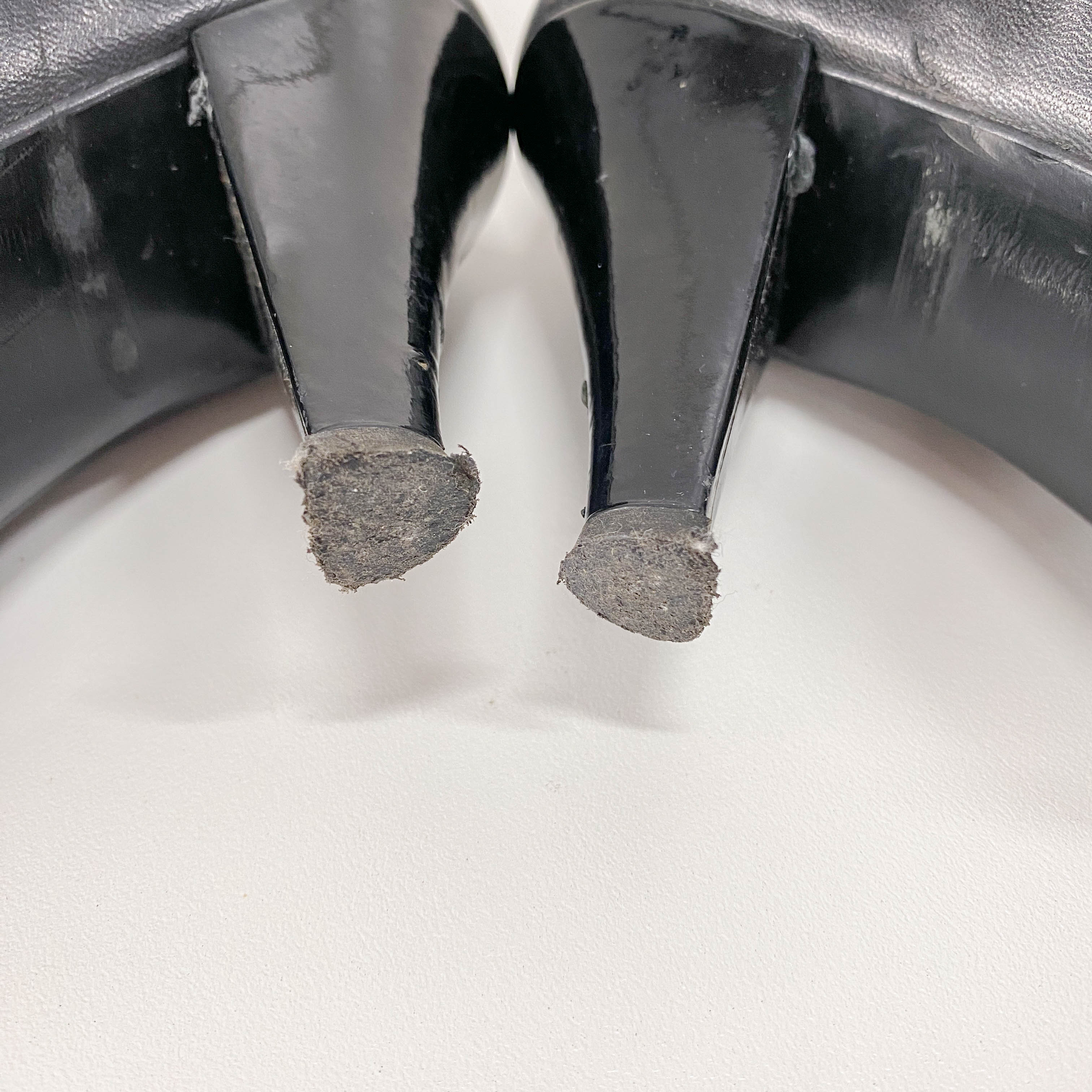 Size 37 Black Leather Boots