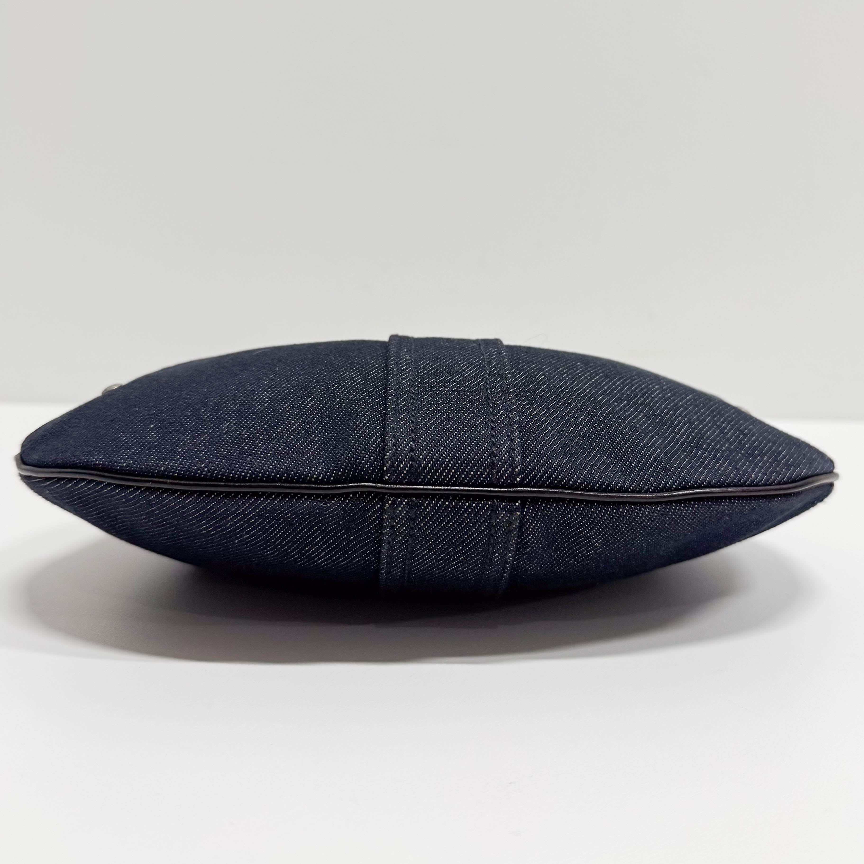 YSL Mini Mombasa Denim Hand Bag