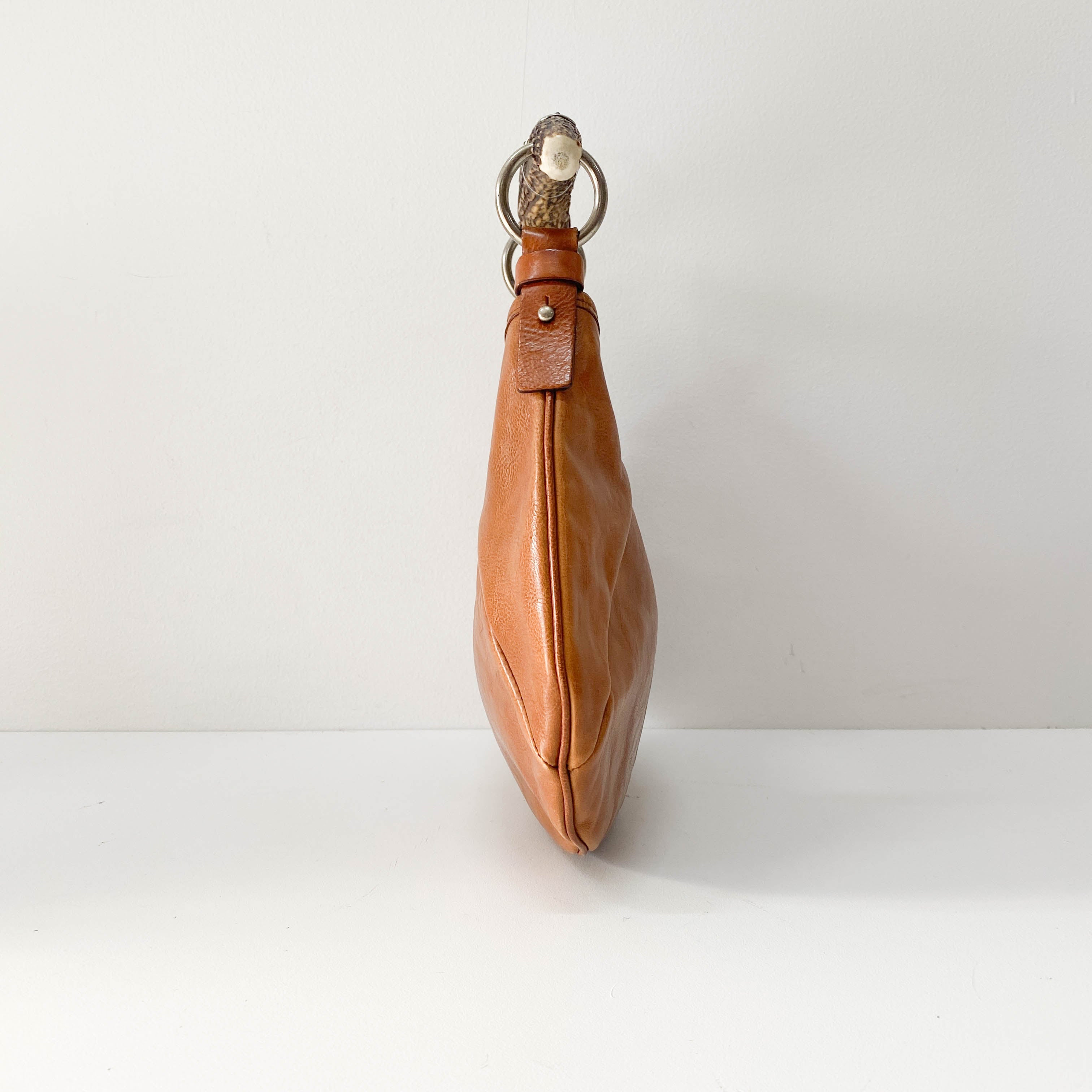 Mombasa Mini Brown Leather Hand Bag