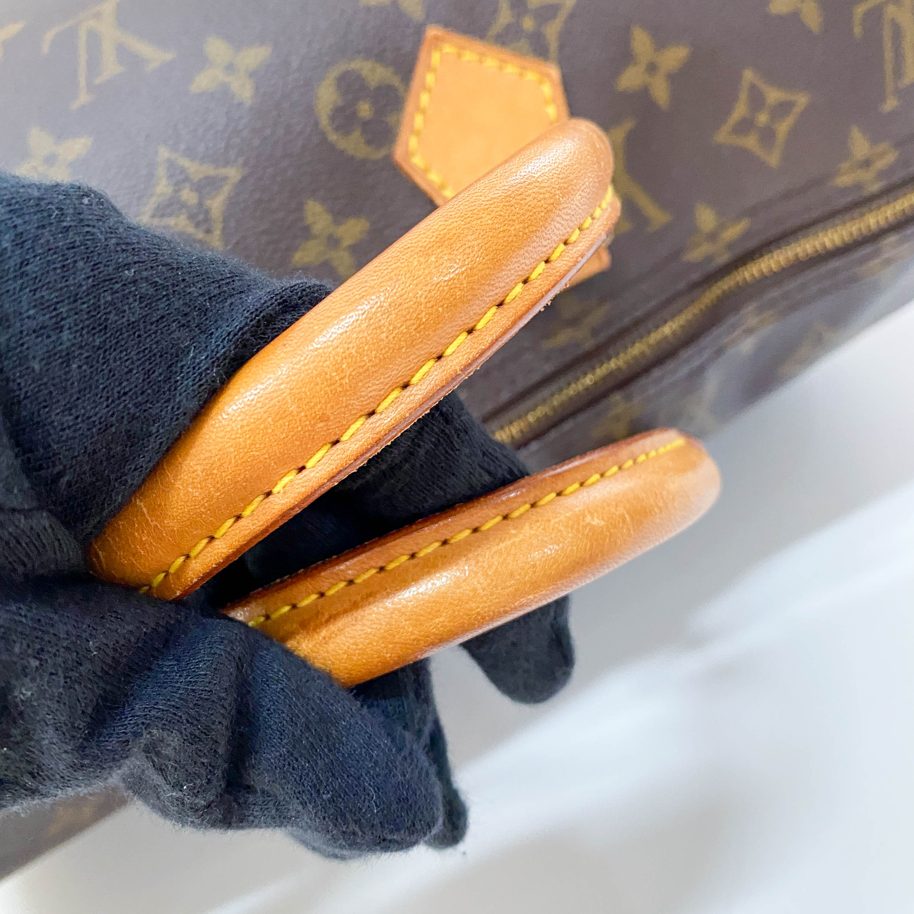 Speedy 40 Monogram Brown Coated Canvas Boston Bag