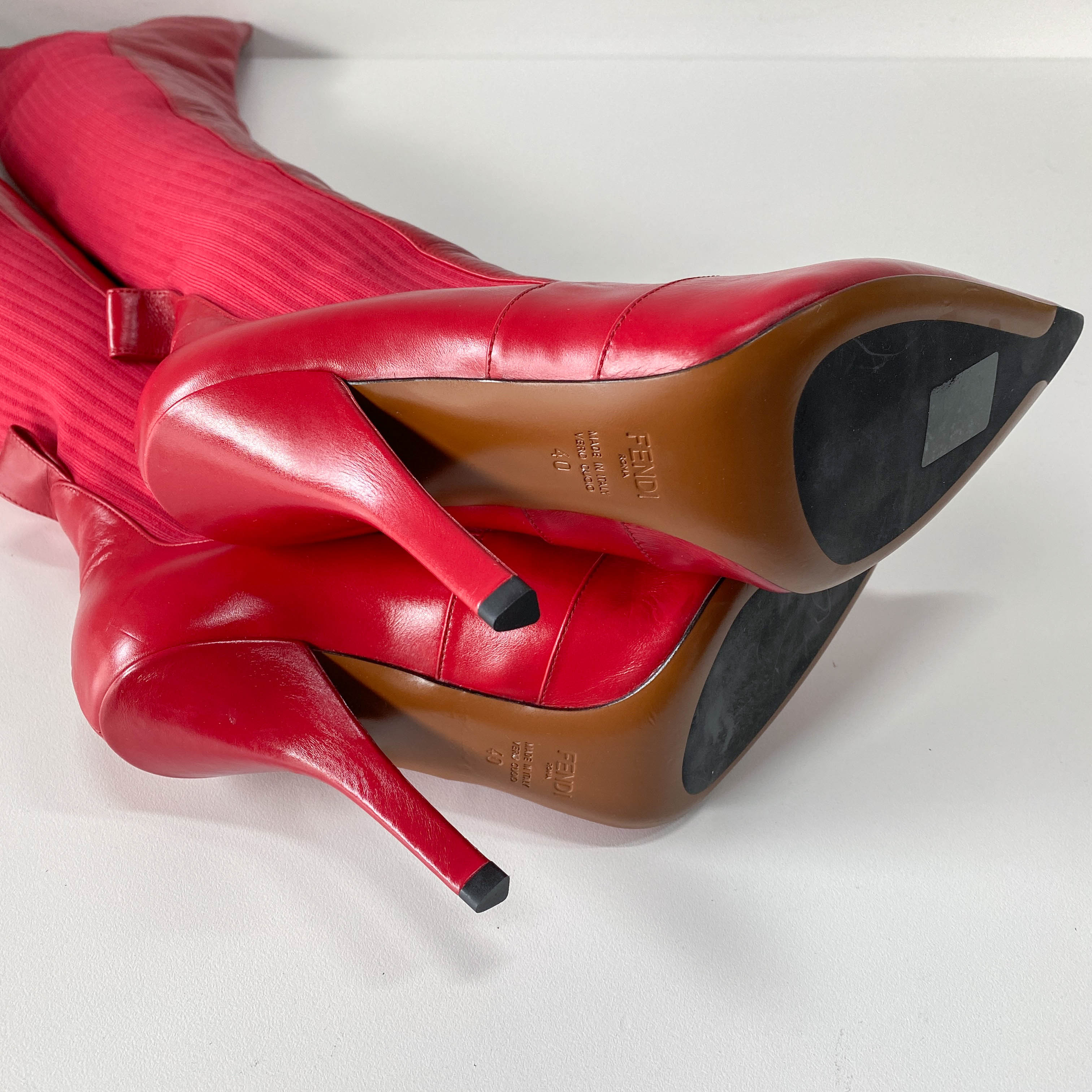 Size 40 Tall Red Kinky Boots