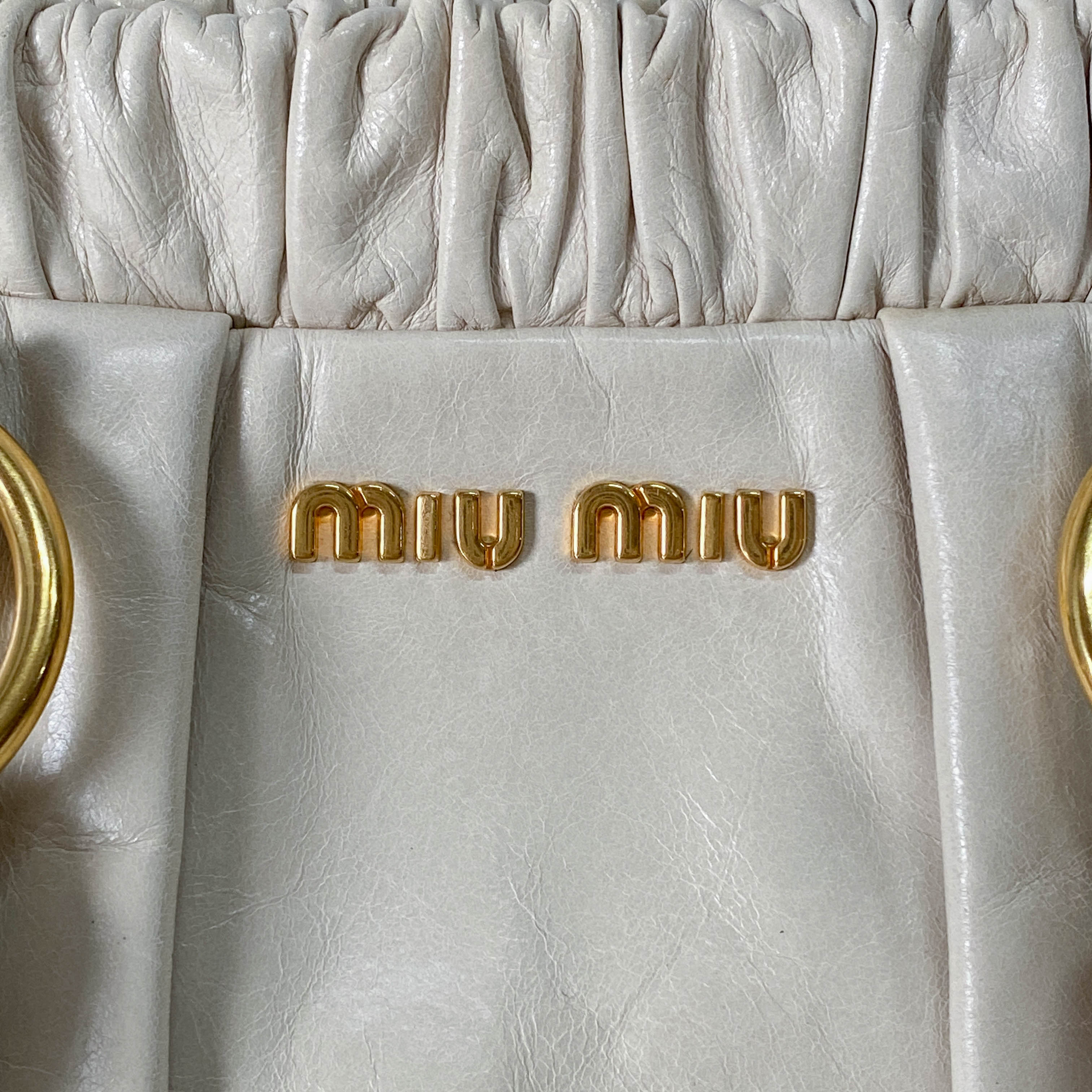 Vitello Light Green Calfskin Leather Two Way Bag