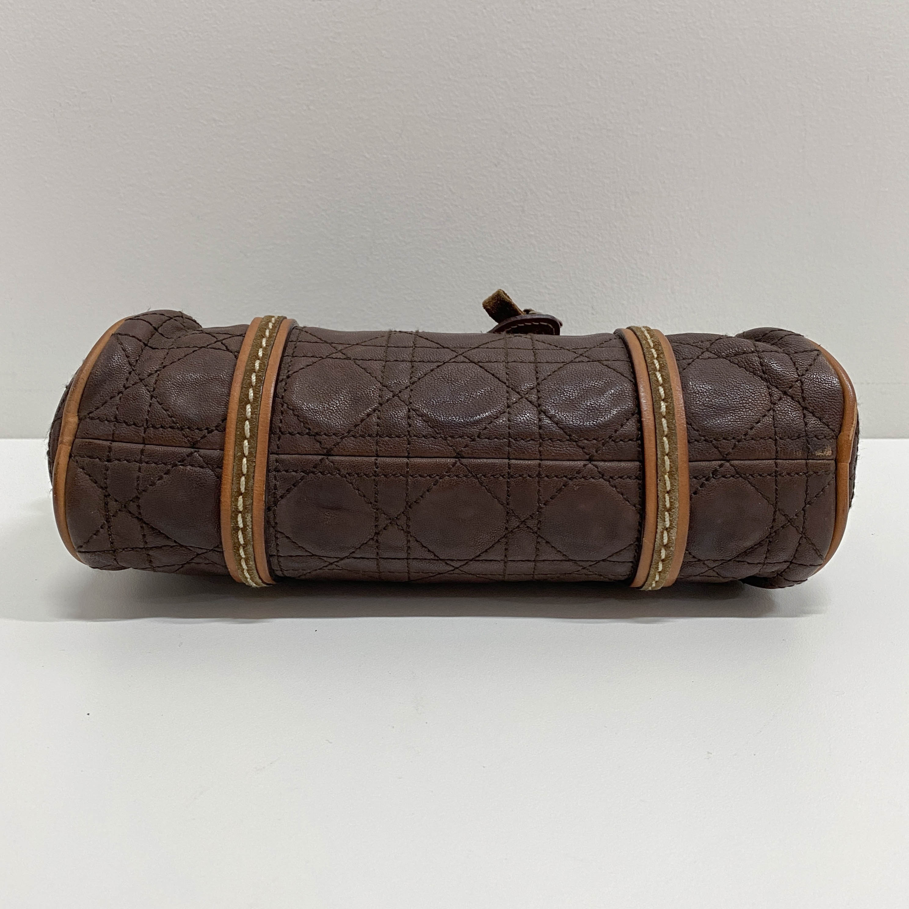 Vintage Brown Leather Hand Bag