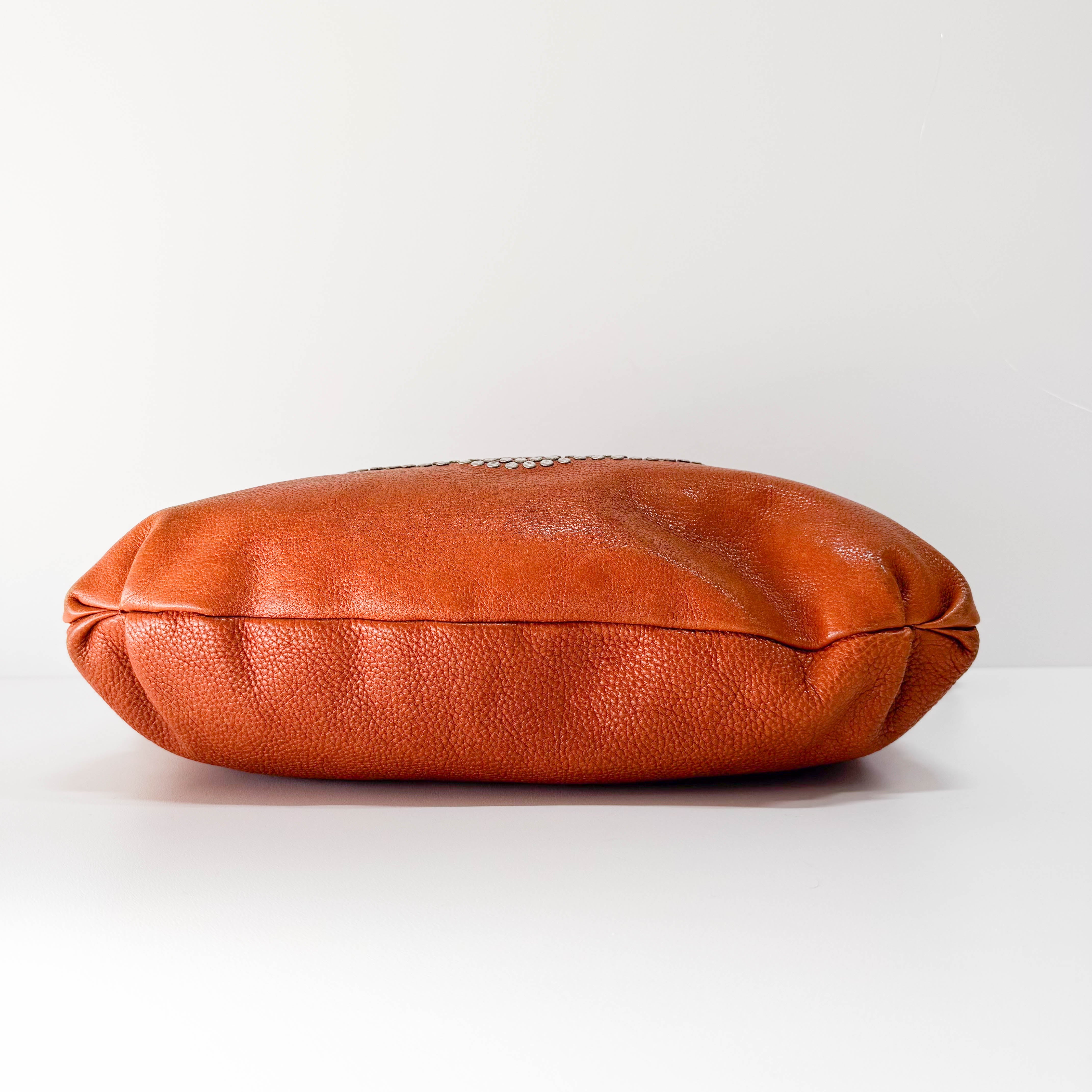 Brown Leather Crossbody Bag