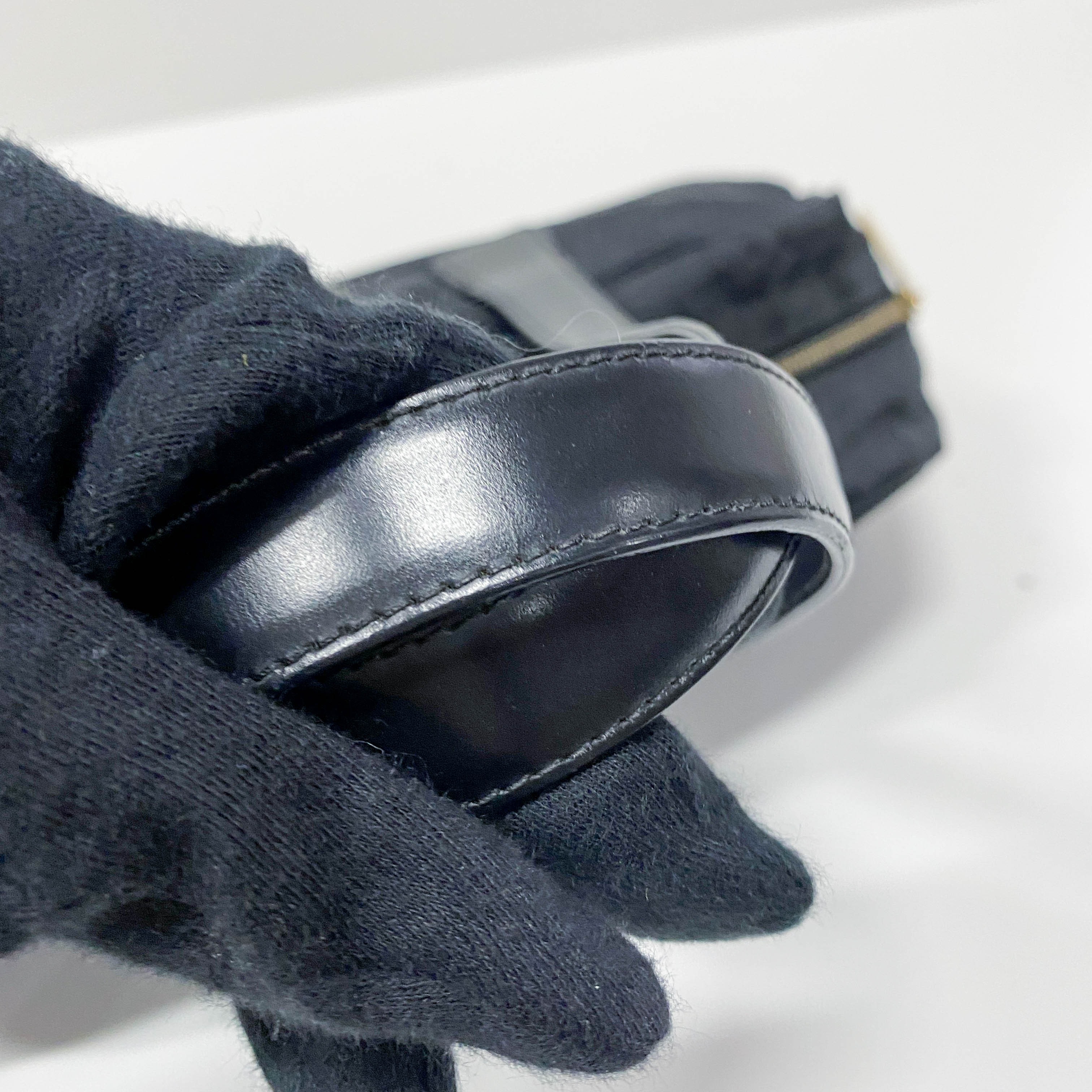 Black Nylon Shoulder Bag