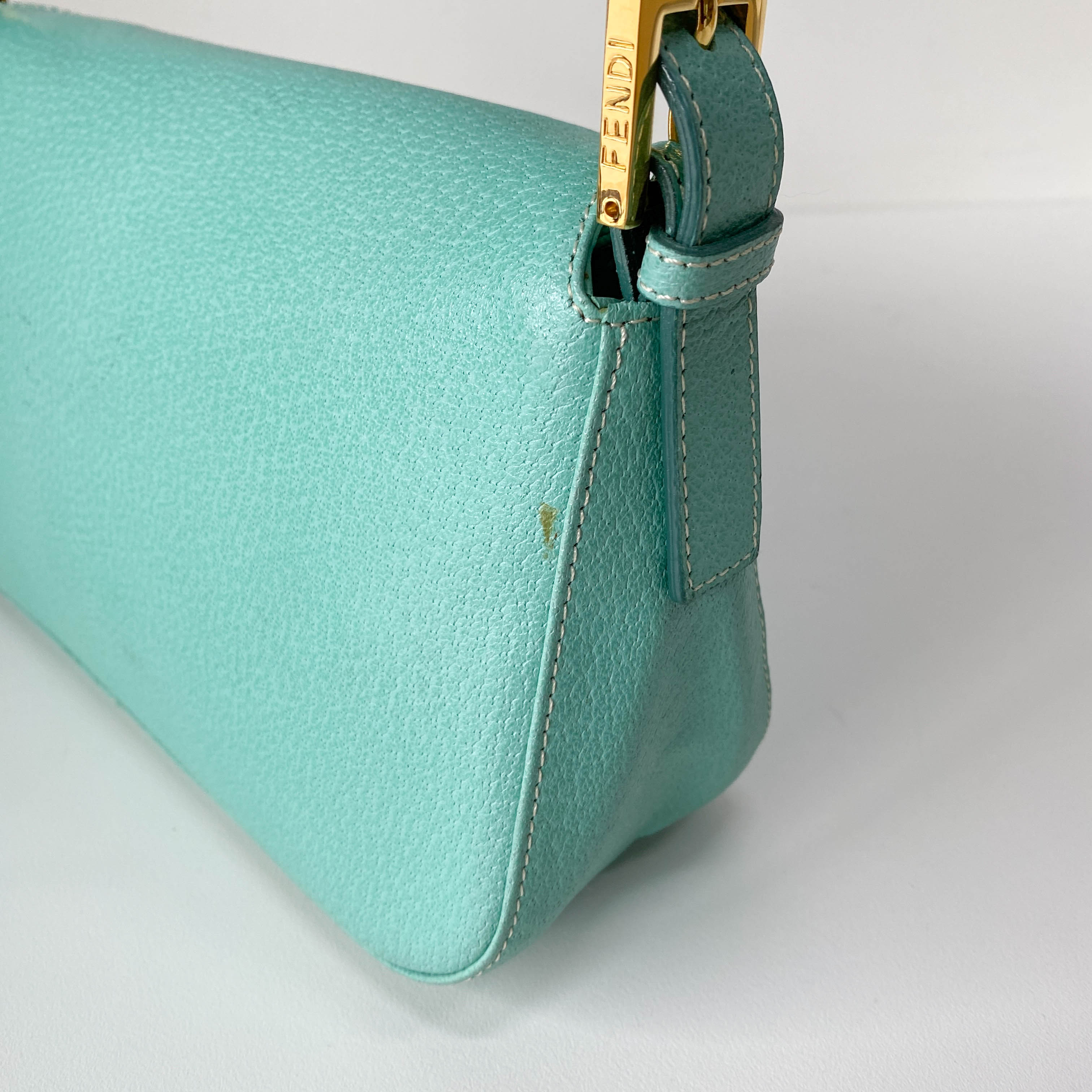Green Leather Shoulder Bag