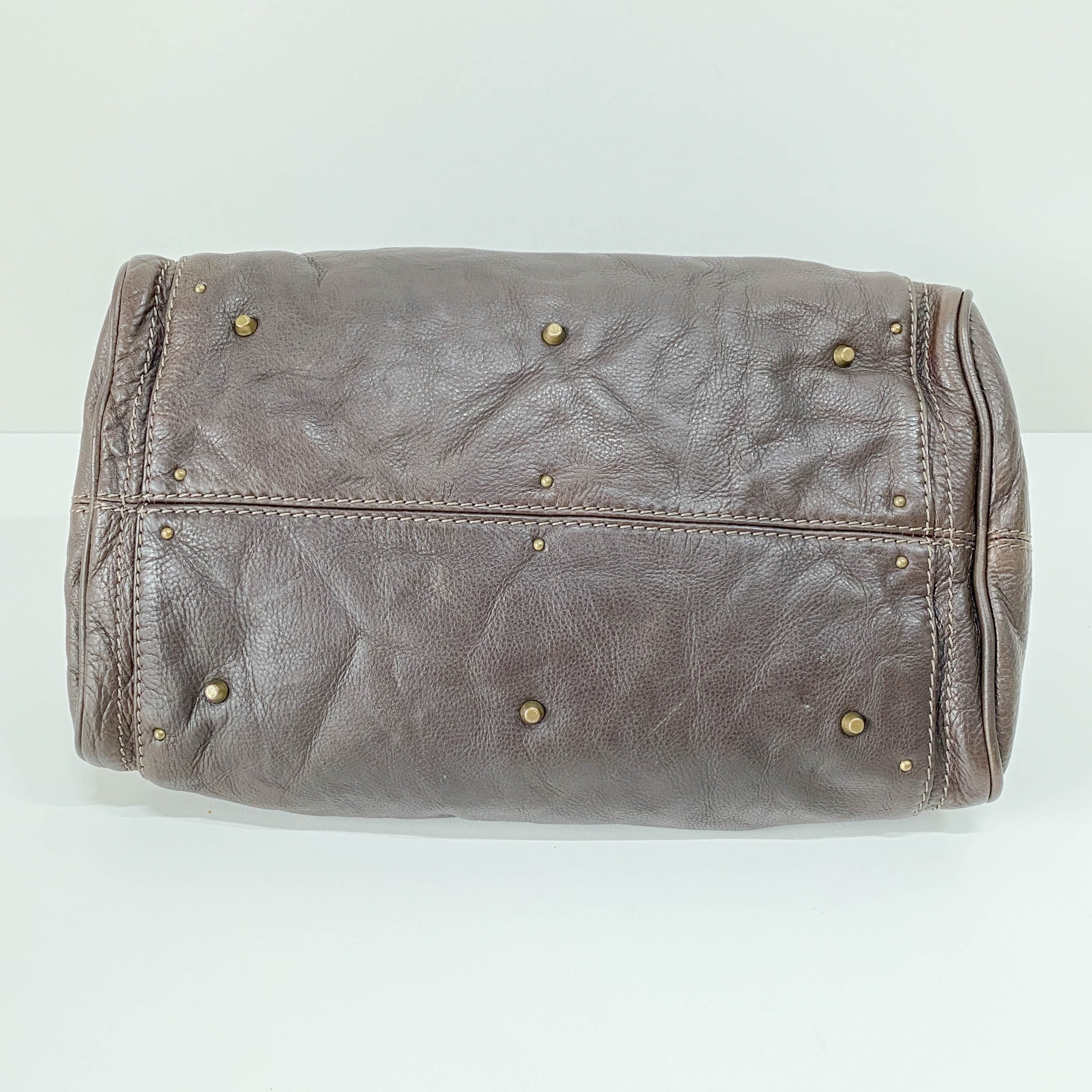 Paddington Brown Leather Shoulder Bag