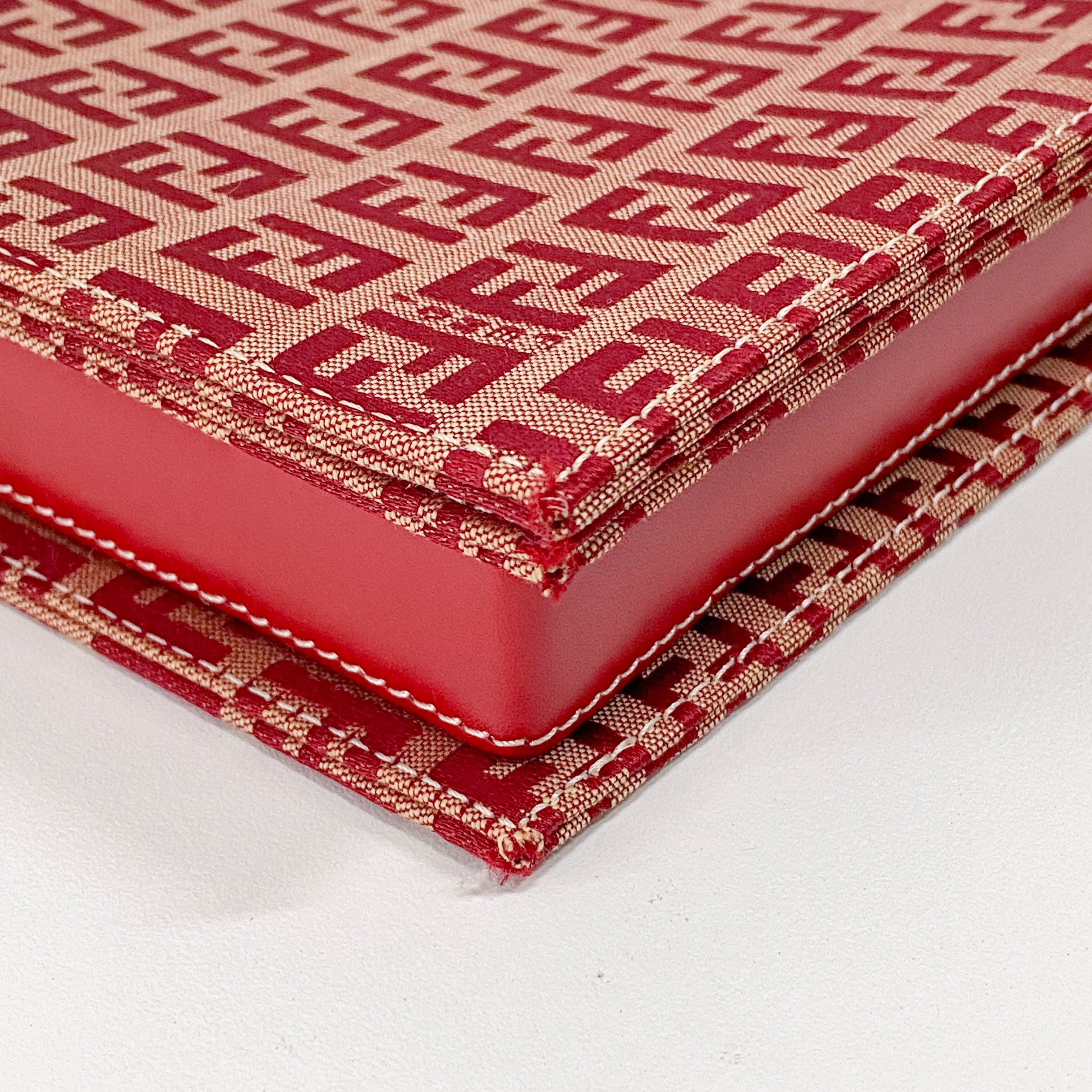 Zucchino Canvas Red Shoulder Bag