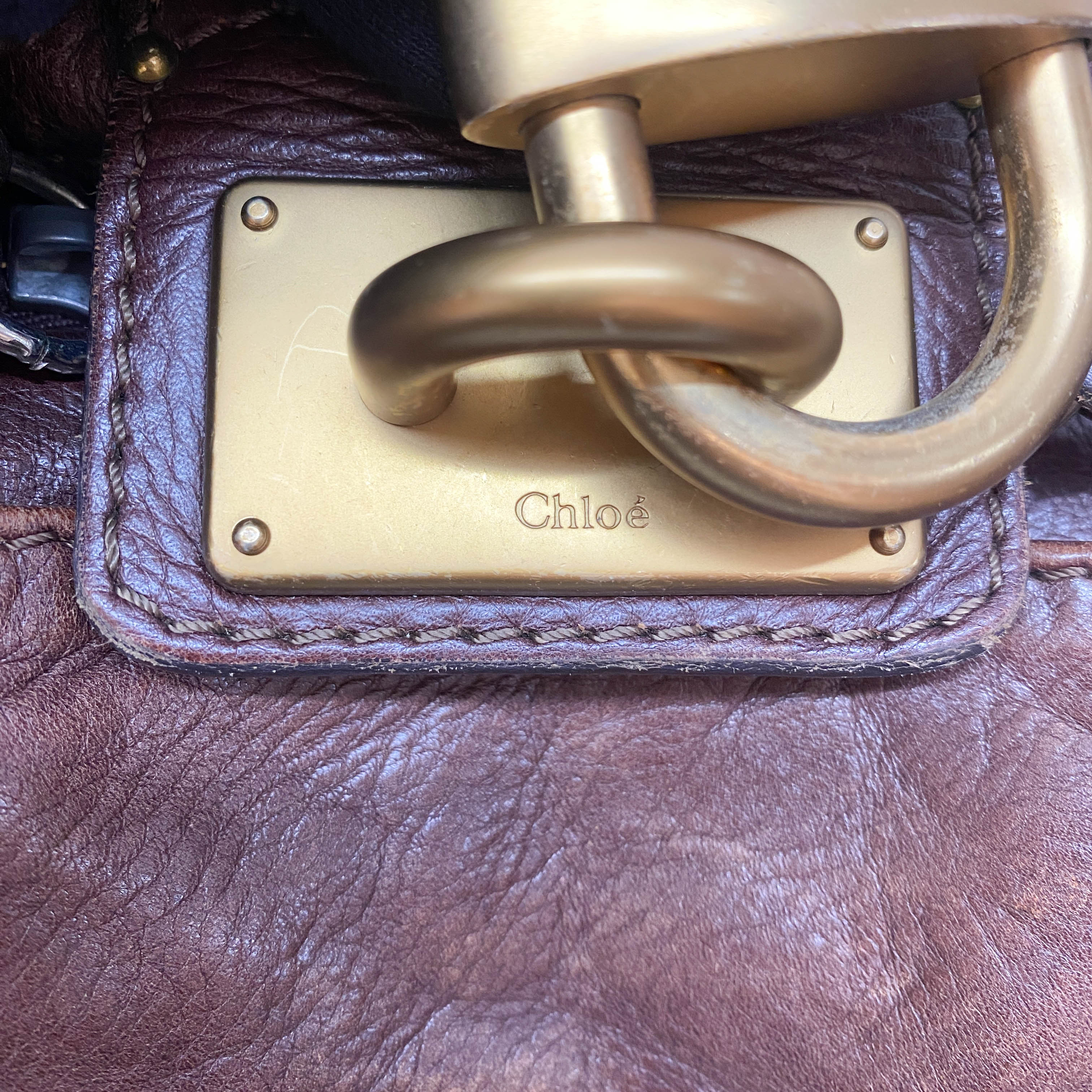 Paddington Brown Leather Shoulder Bag