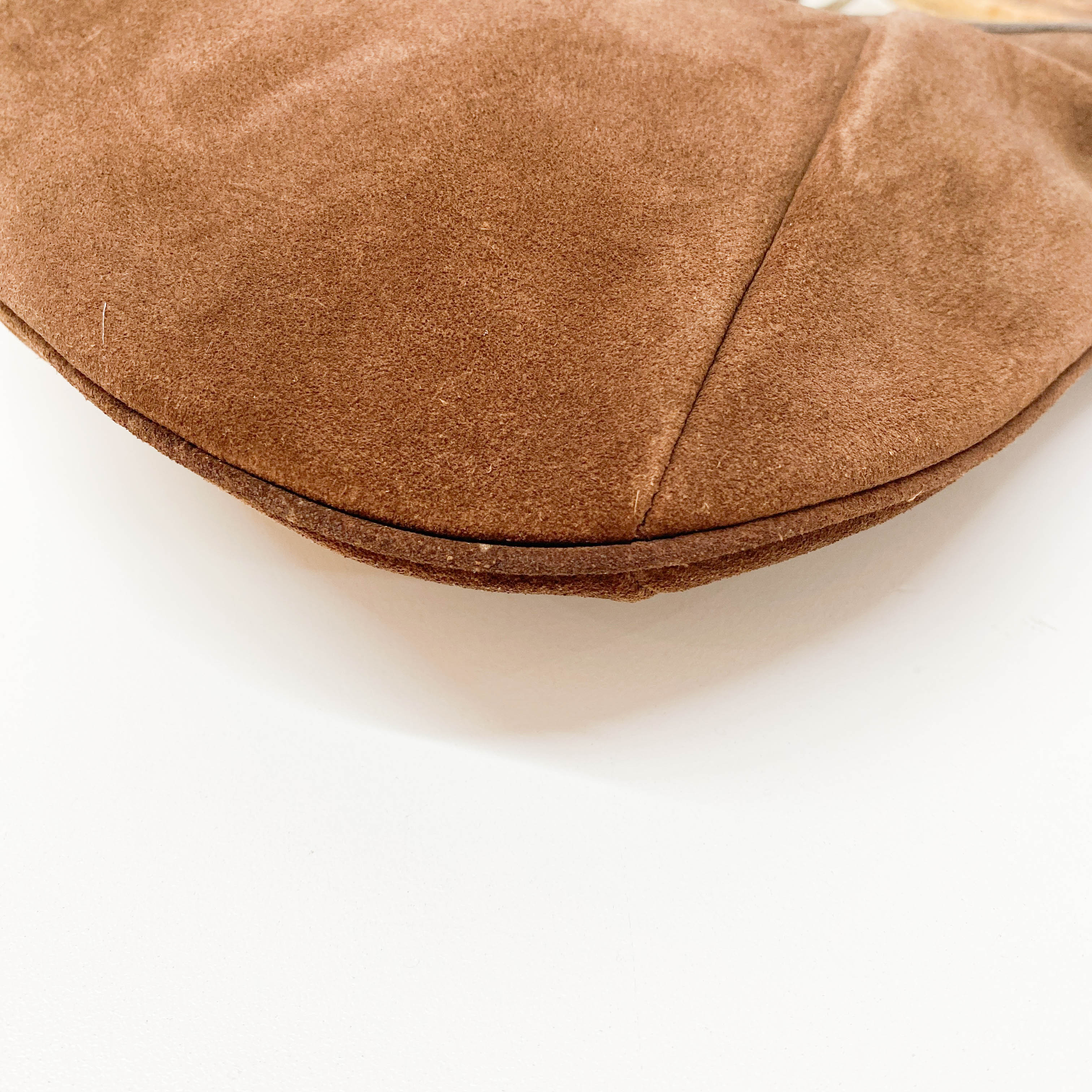 Mombasa Brown Suede Hand Bag