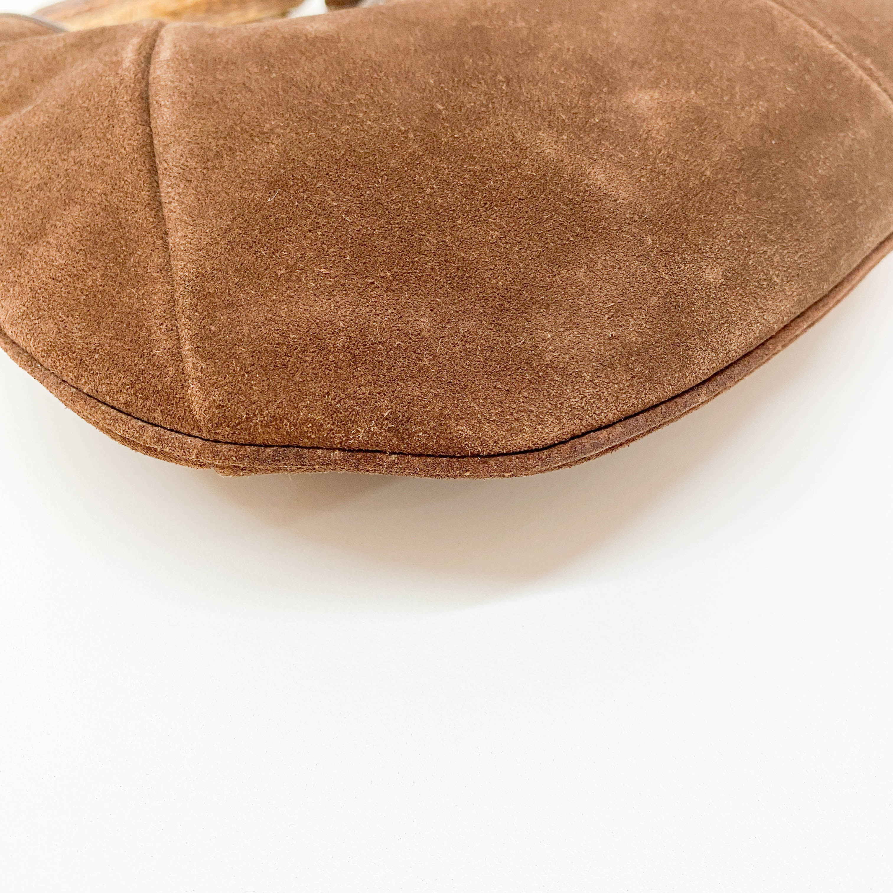 Mombasa Brown Suede Hand Bag