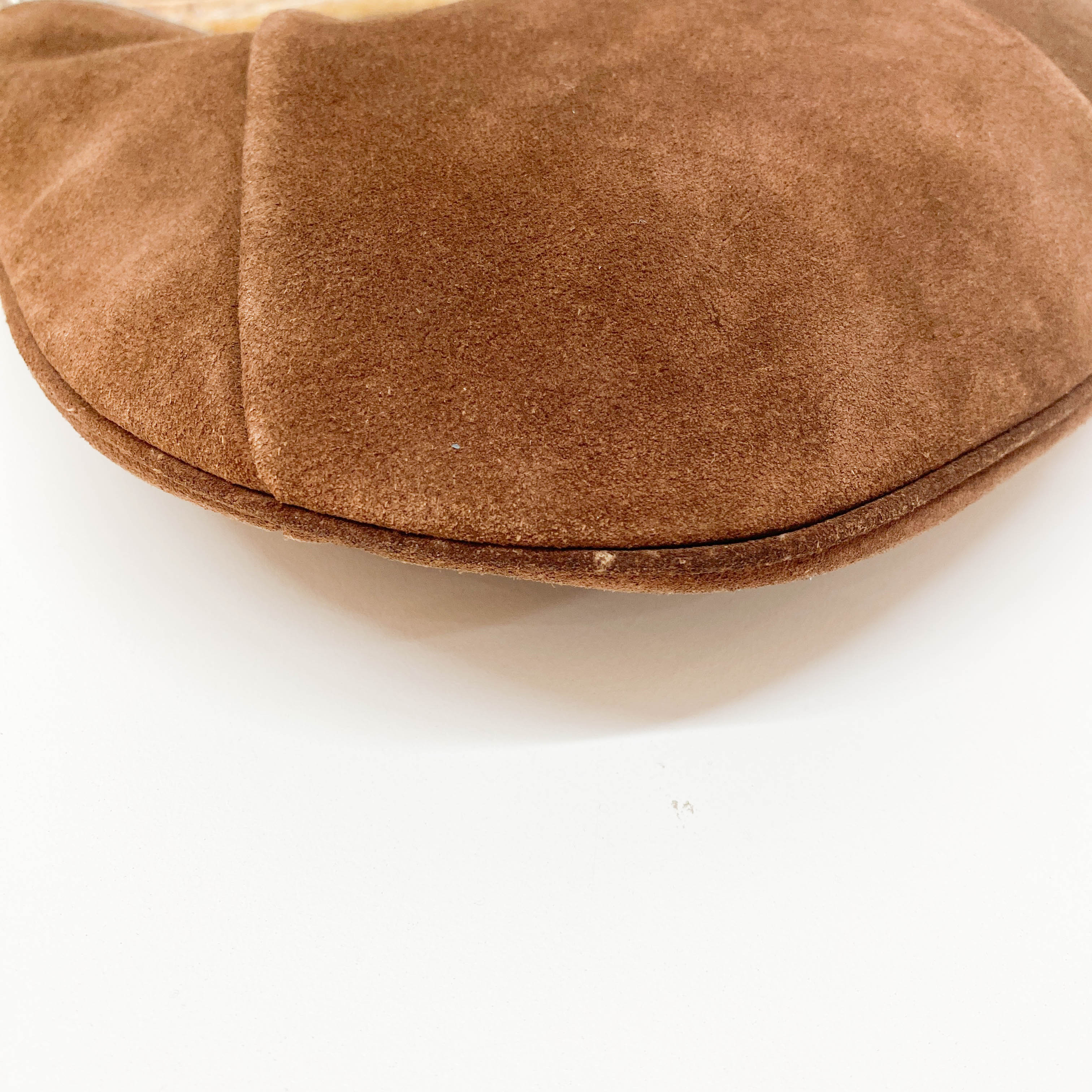 Mombasa Brown Suede Hand Bag