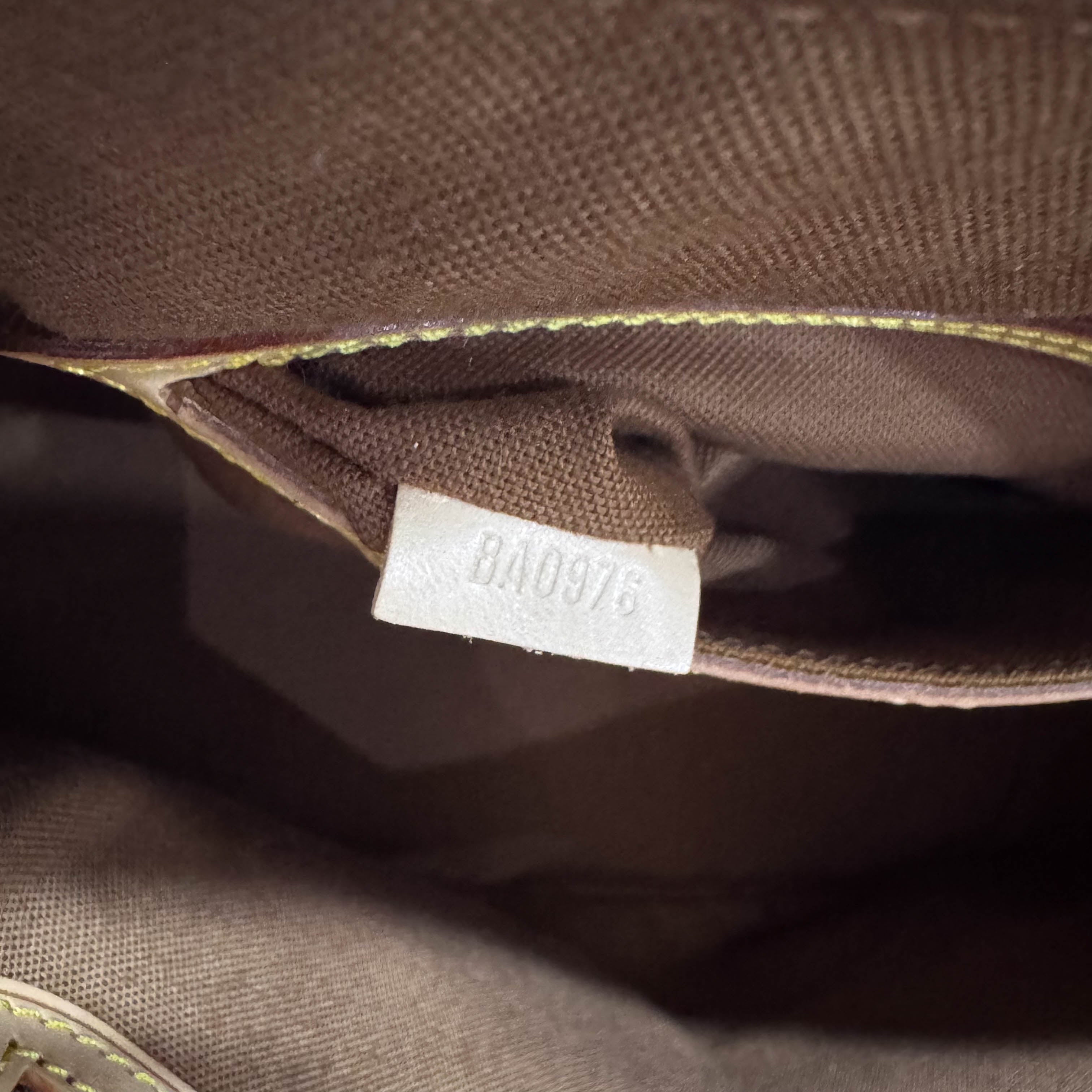 Monogram Leopard Print Pony Hair & Coated Canvas Shoulder Bag