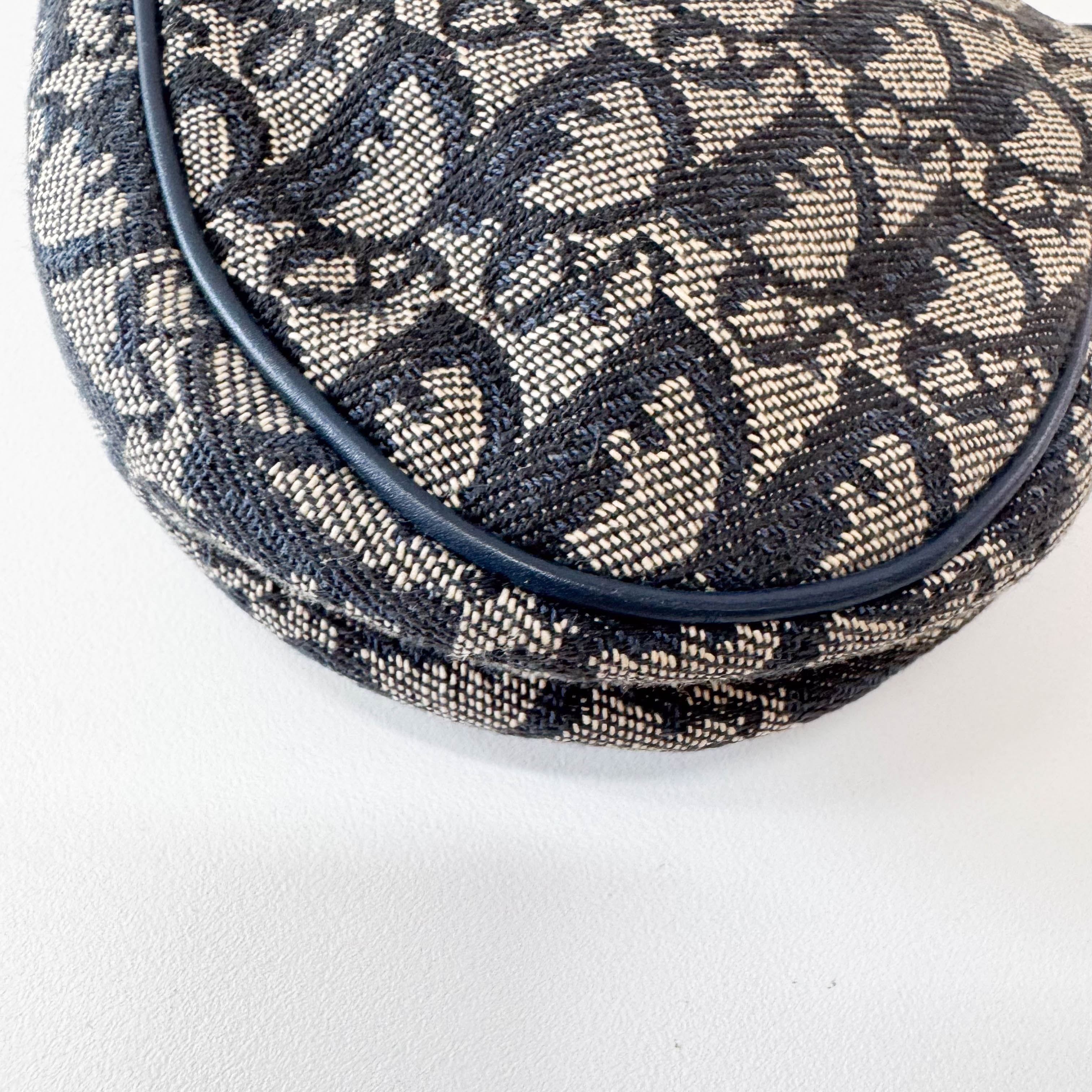 Mini Saddle Vintage Navy Trotter Shoulder Bag