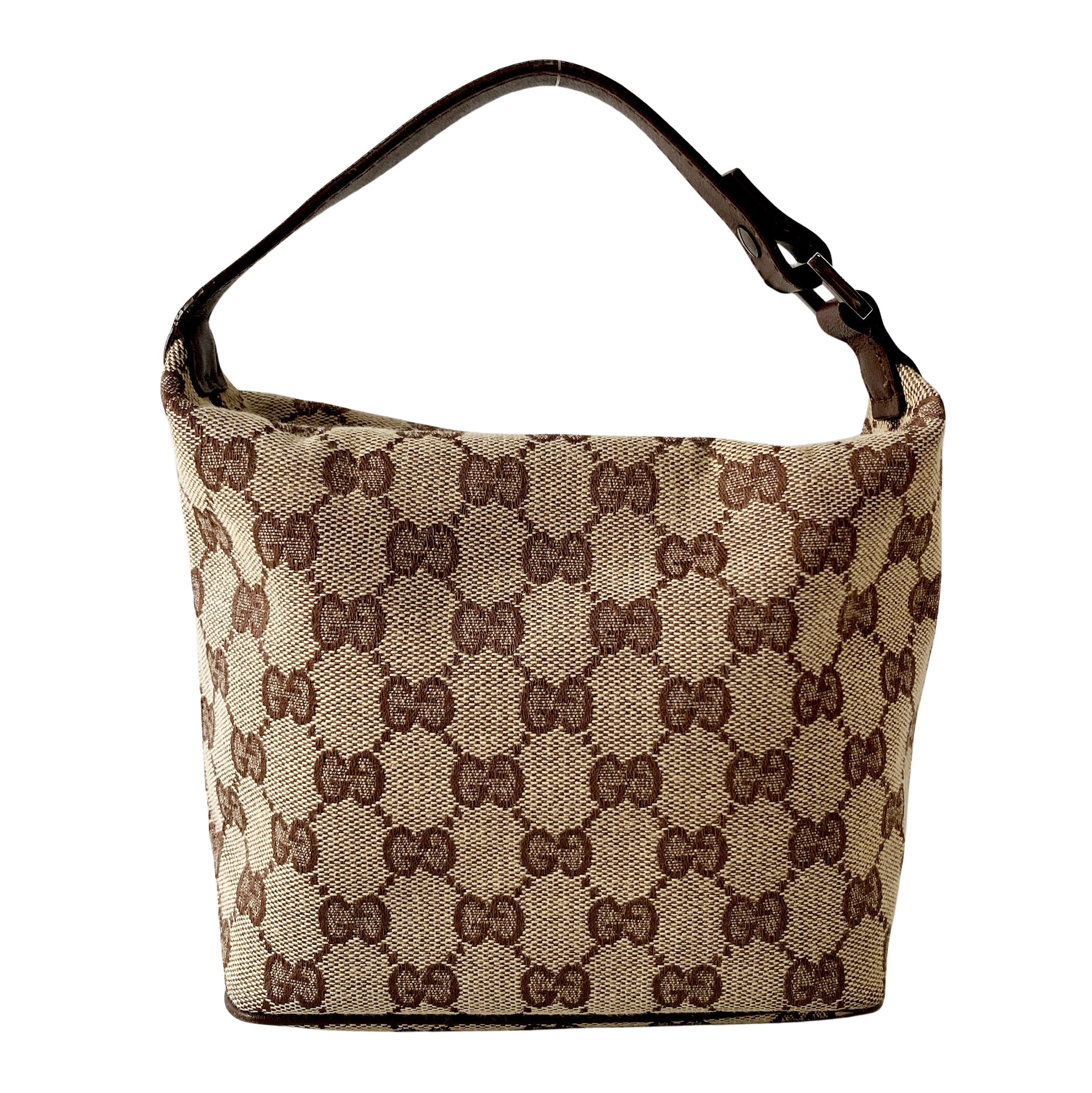 Brown GG Canvas Handbag