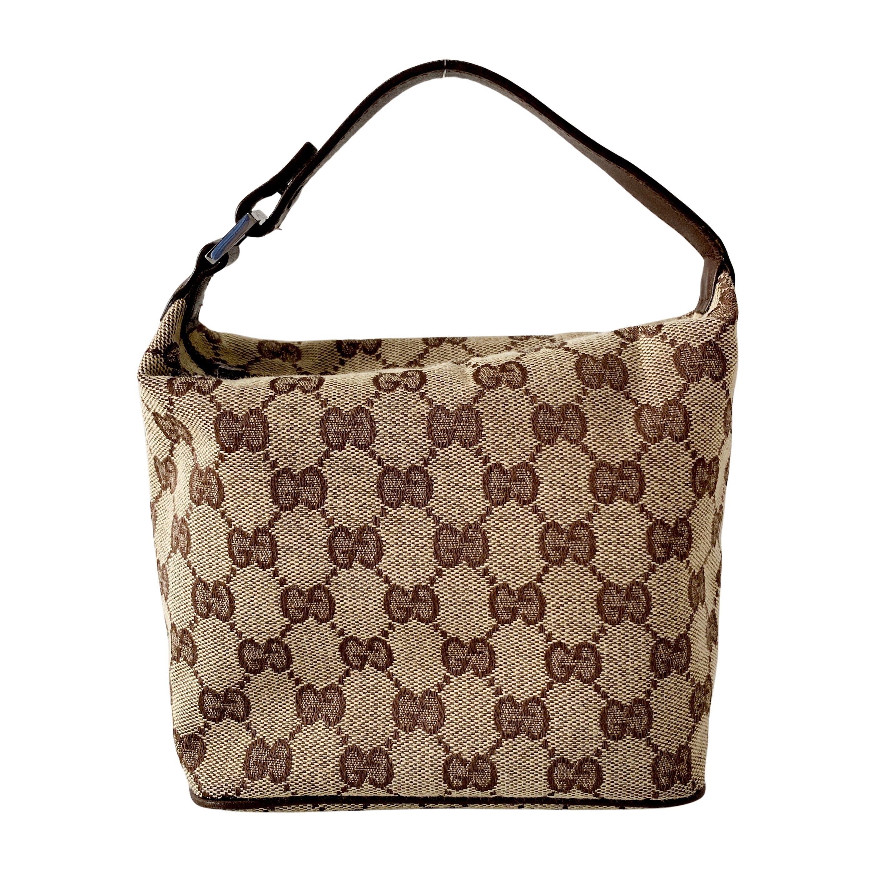 Brown GG Canvas Handbag