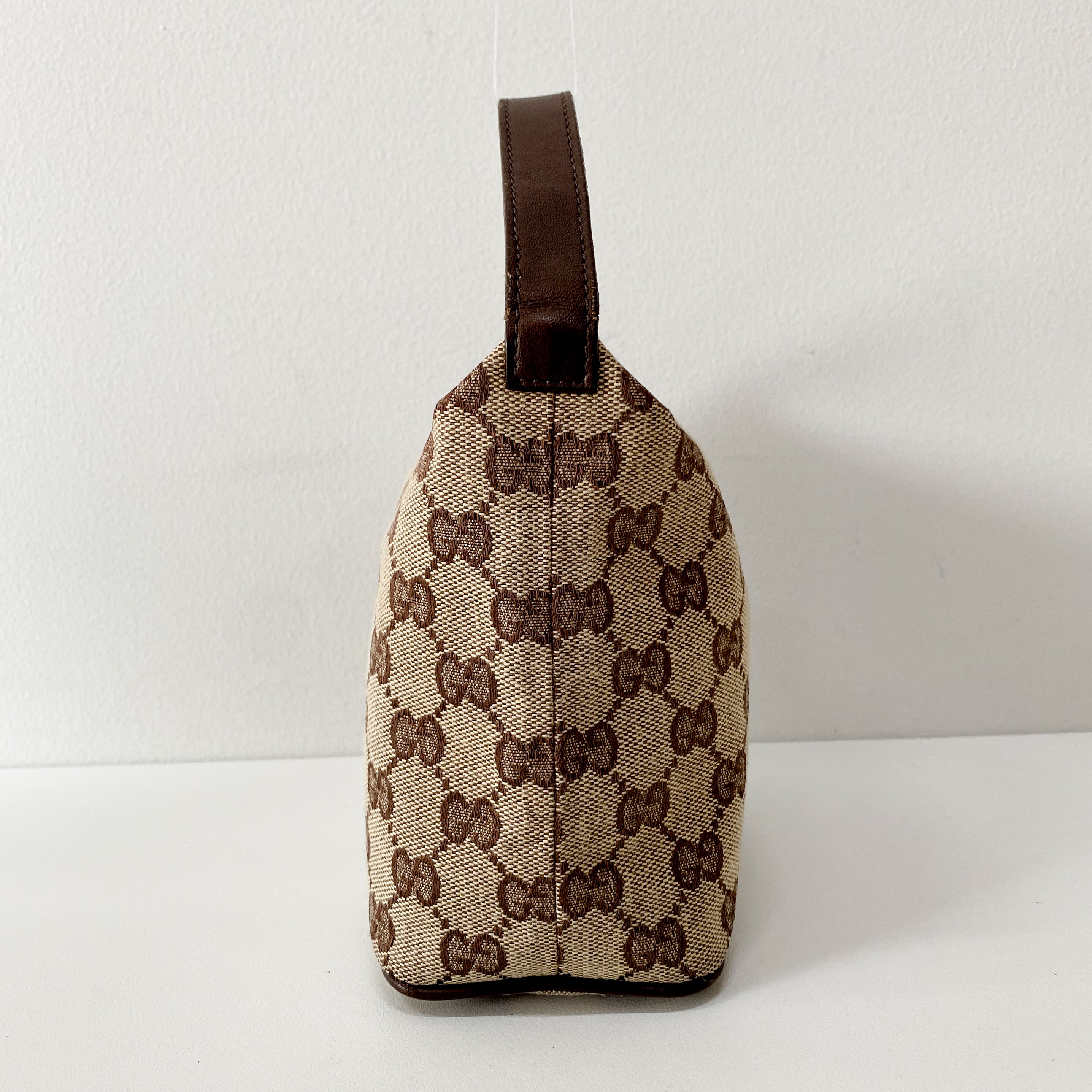 Brown GG Canvas Handbag