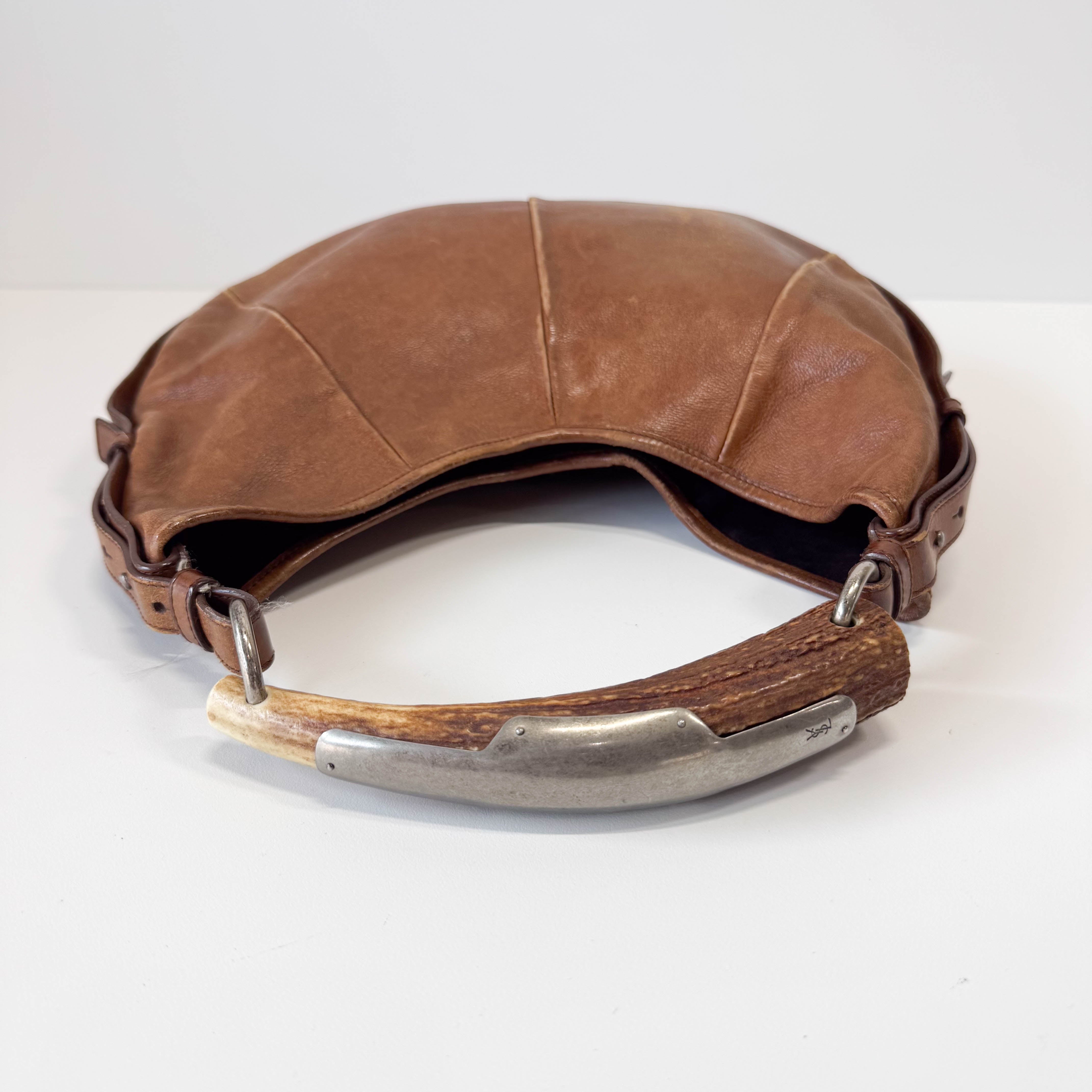 Mombasa Brown Leather Shoulder Bag