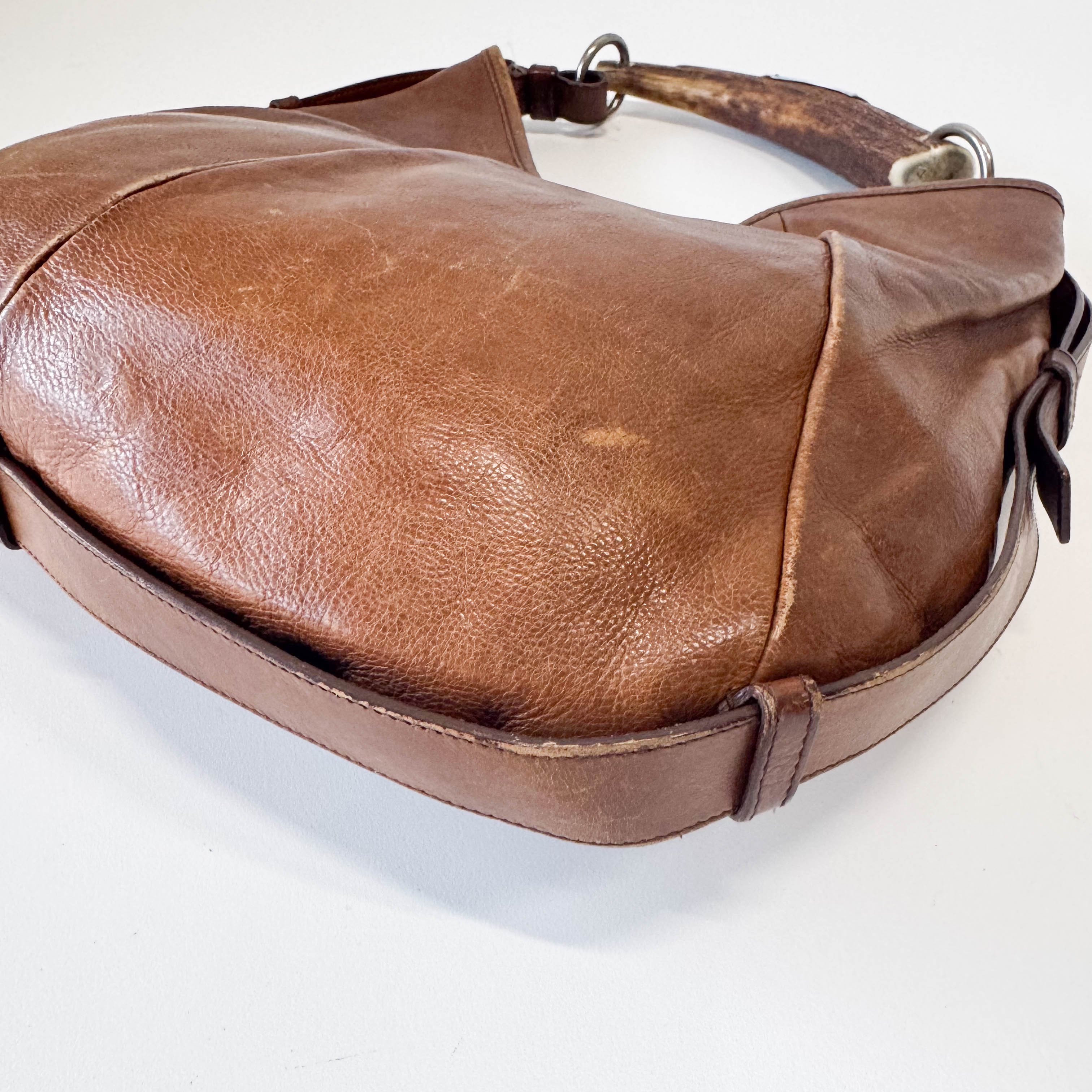 Mombasa Brown Leather Shoulder Bag