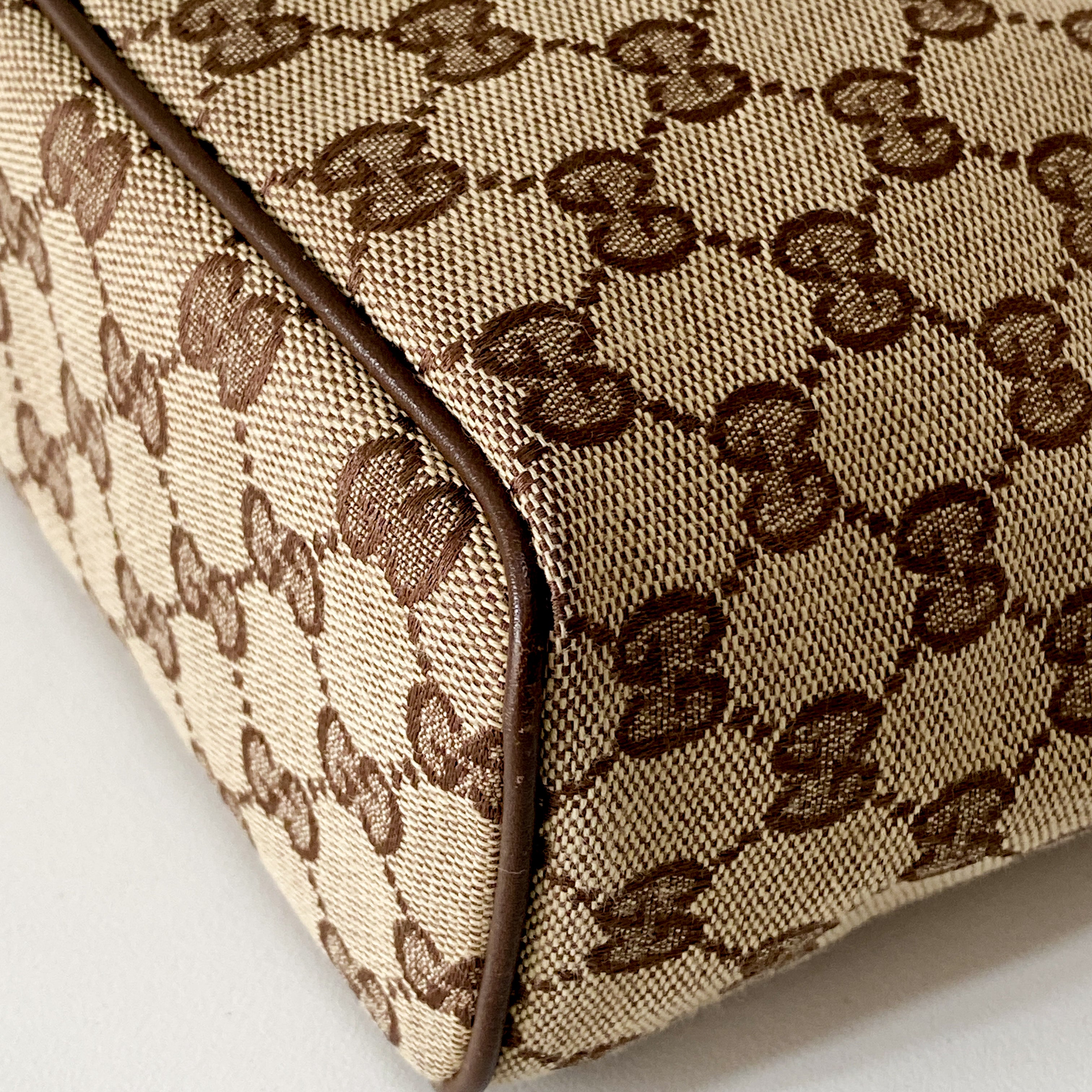 Brown GG Canvas Handbag