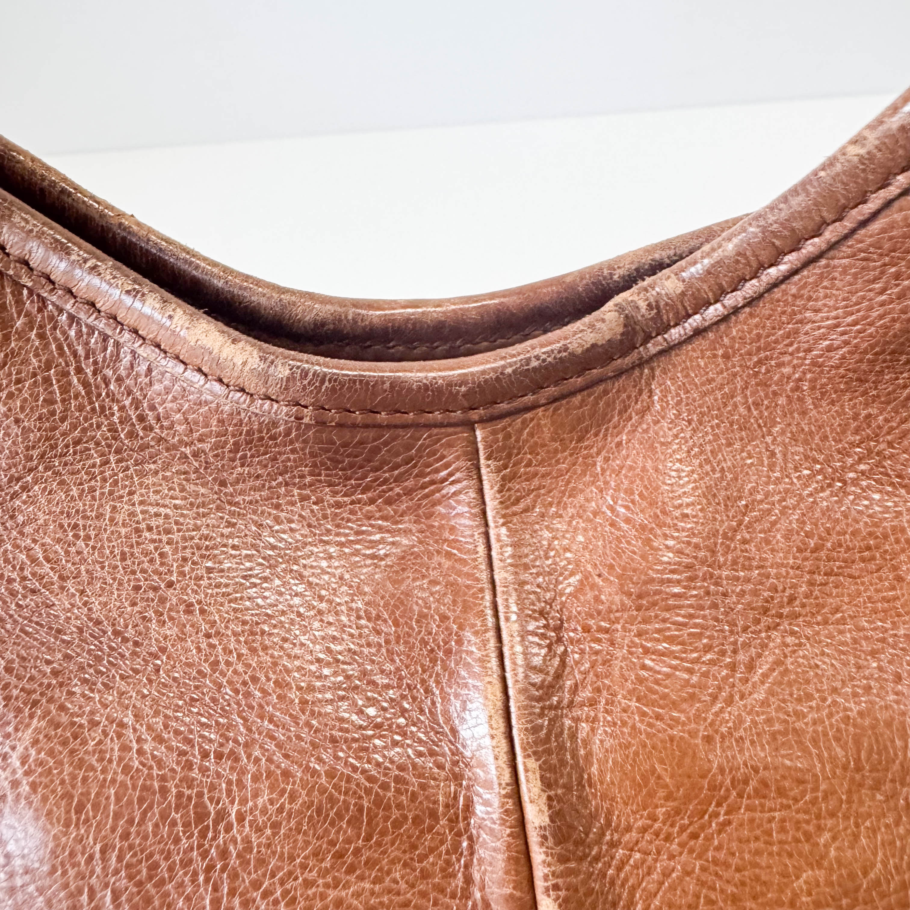 Mombasa Brown Leather Shoulder Bag