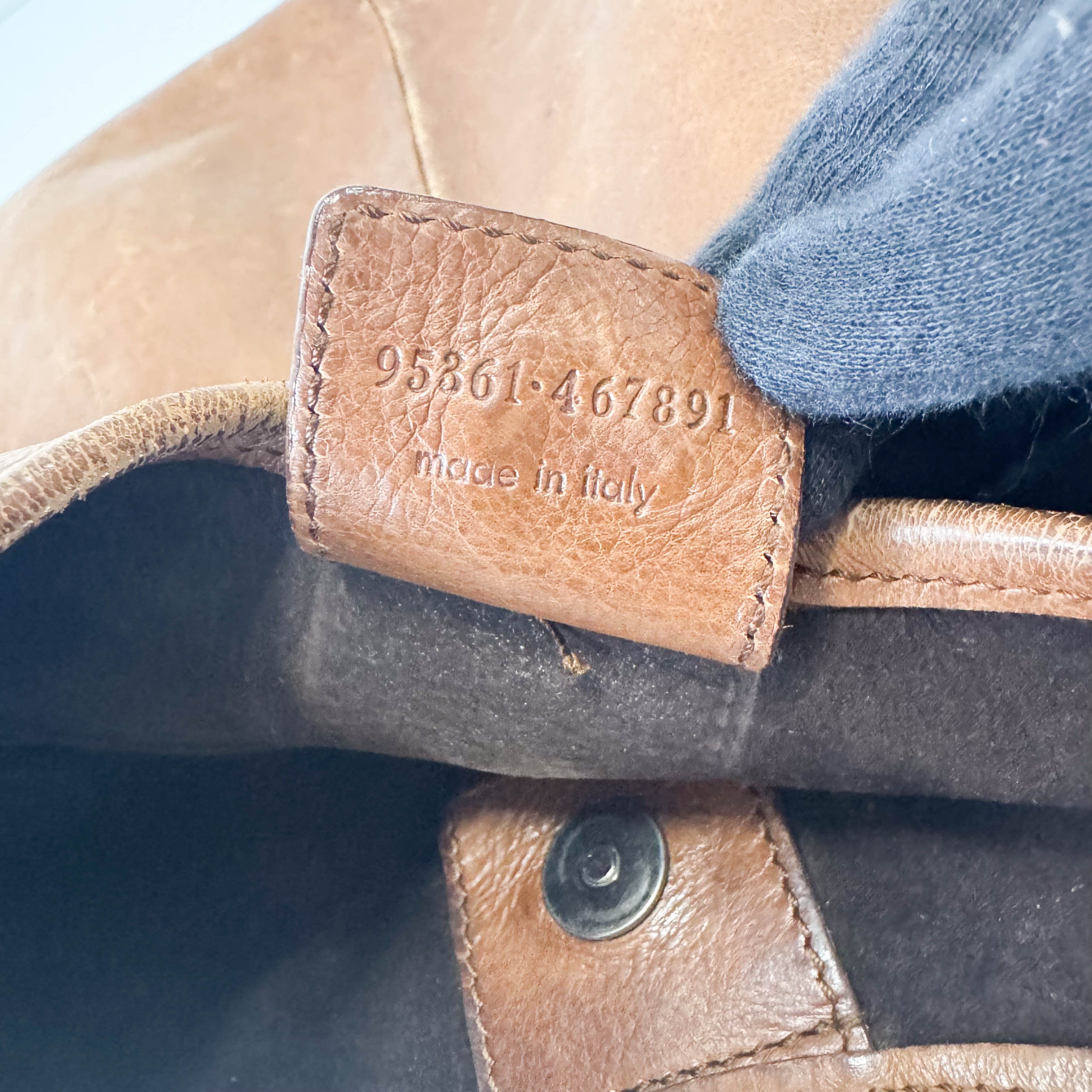 Mombasa Brown Leather Shoulder Bag