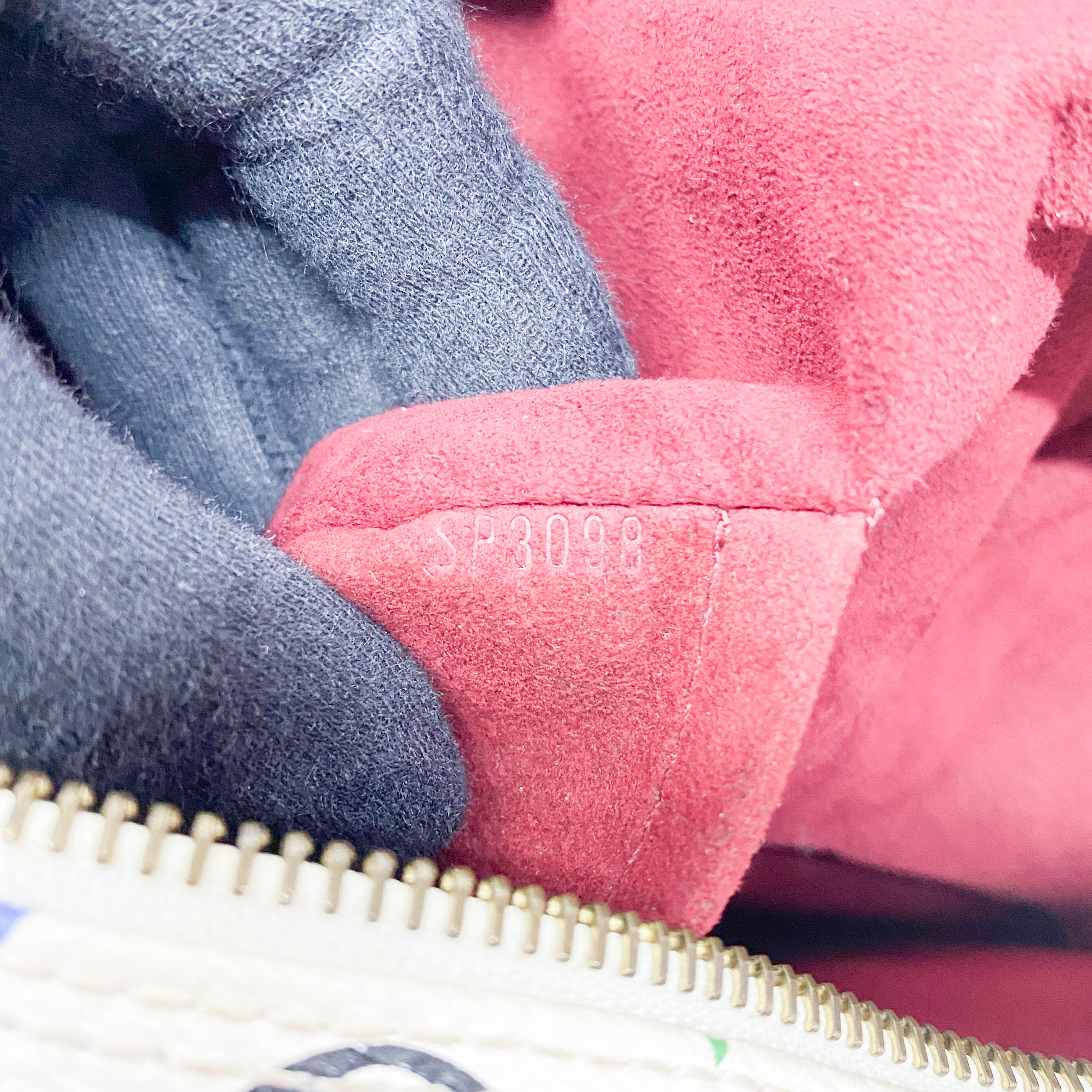 Monogram White Coated Canvas 30 Hand Bag