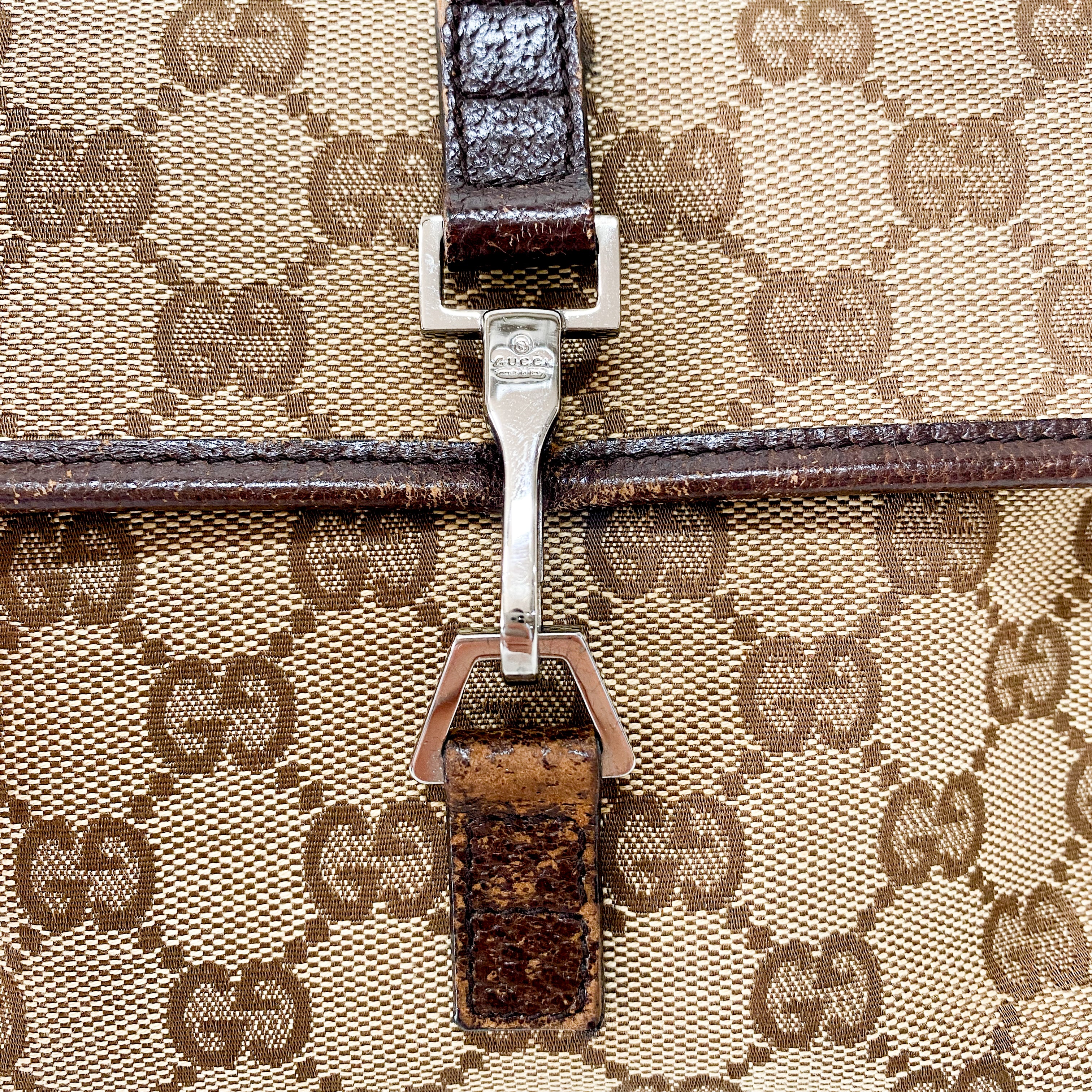 GG Canvas Brown Mini Bag