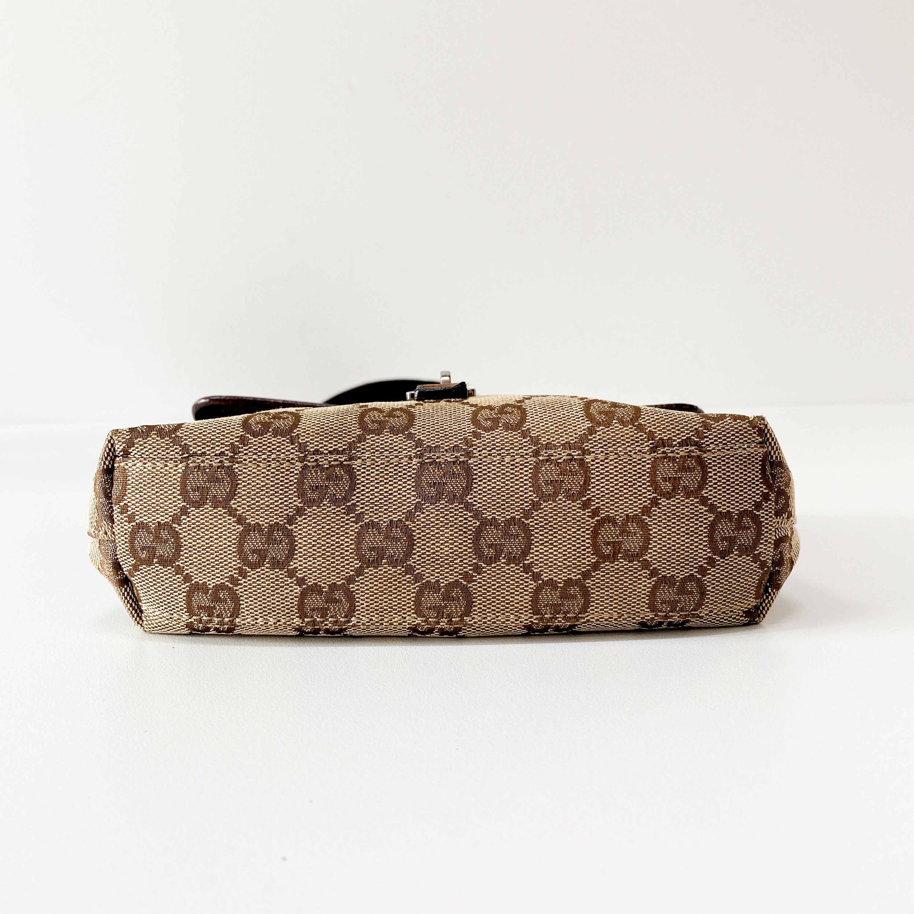 GG Canvas Brown Mini Bag