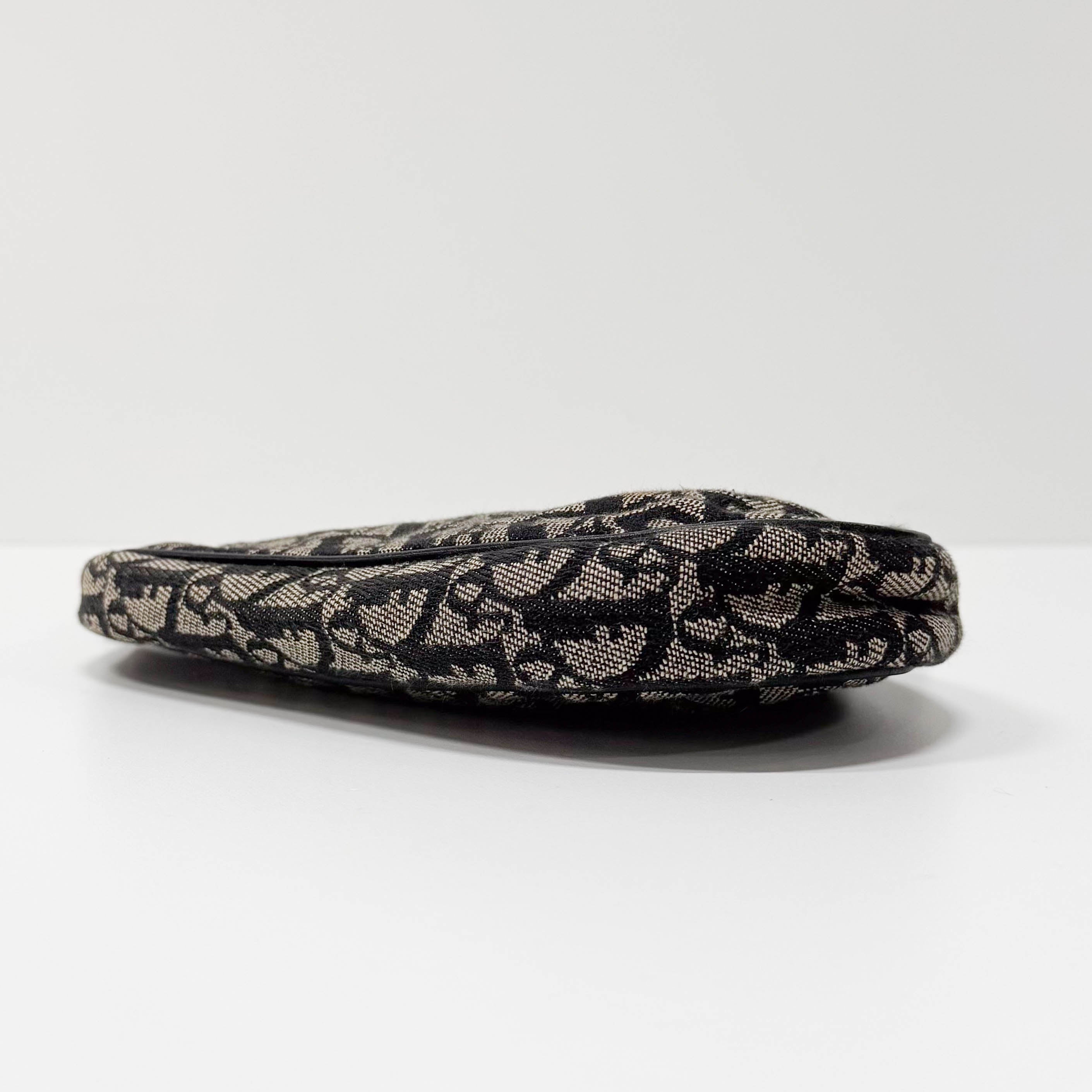 Saddle Trotter Navy Canvas Shoulder Bag