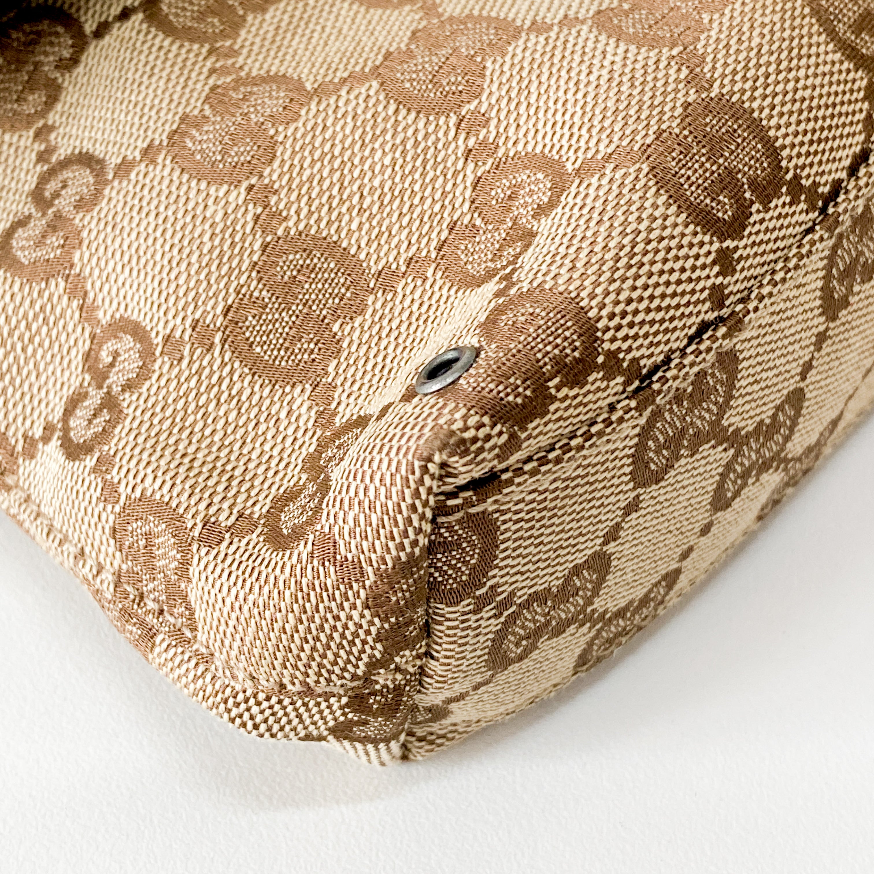 GG Canvas Brown Mini Bag