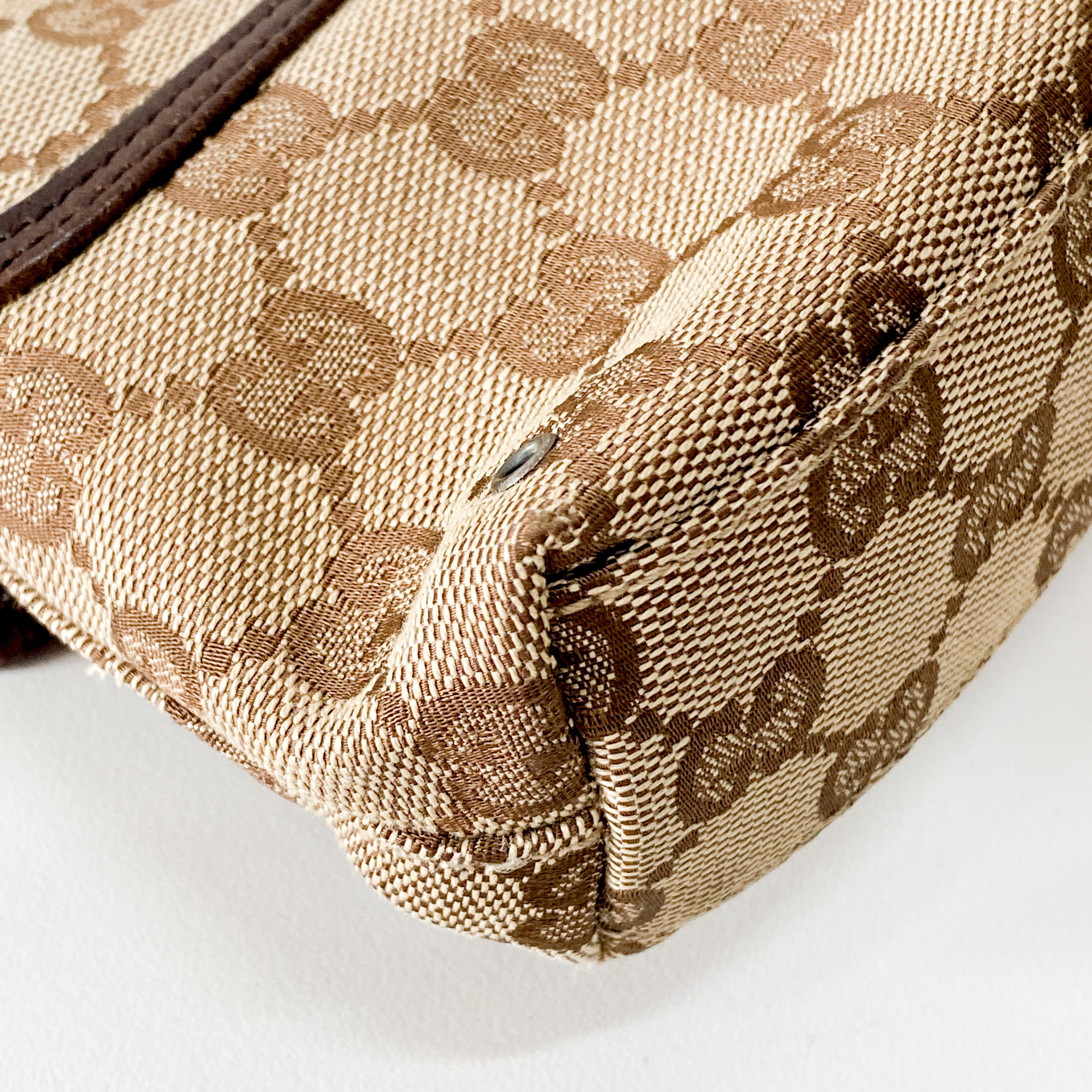 GG Canvas Brown Mini Bag