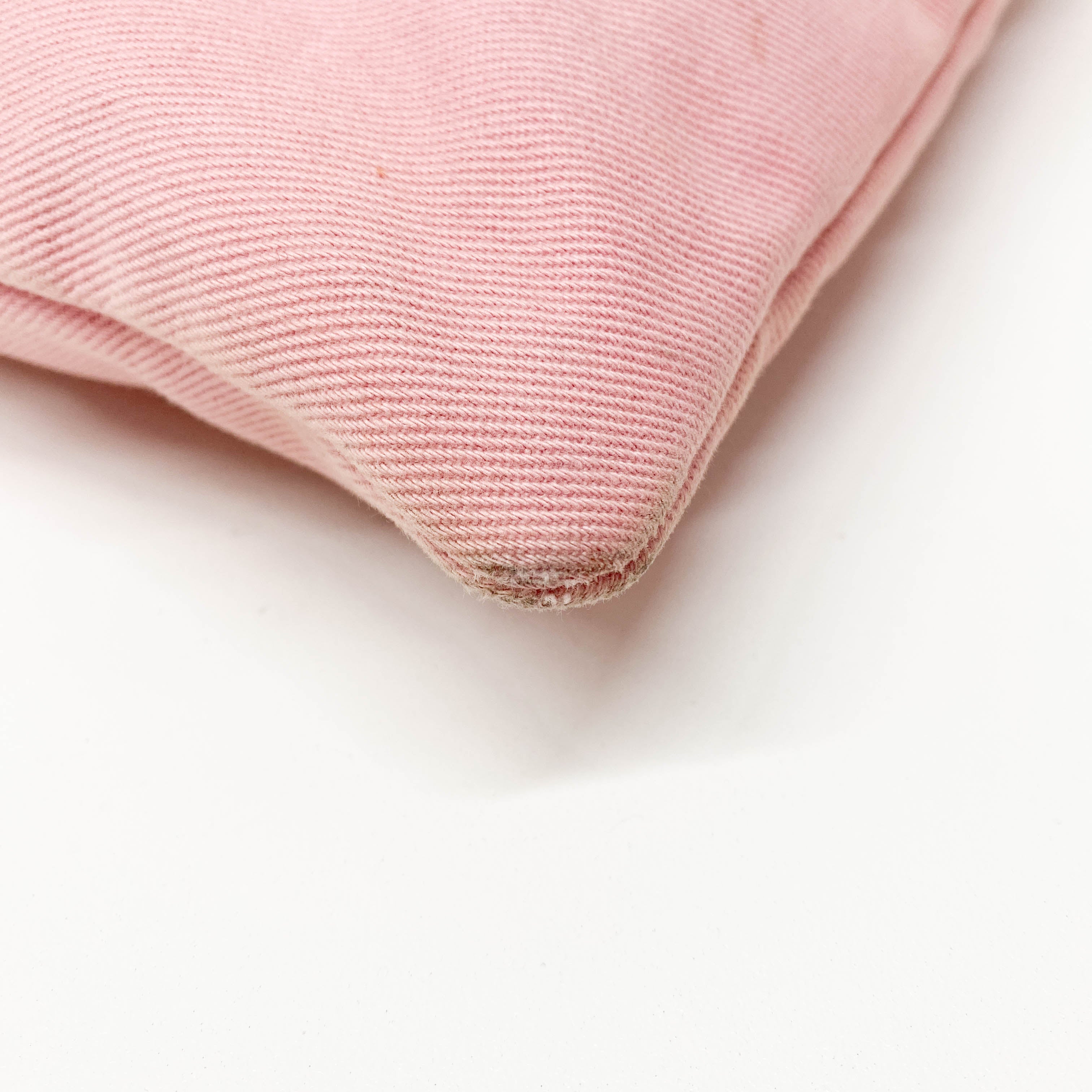 Pink Cotton Tote Bag