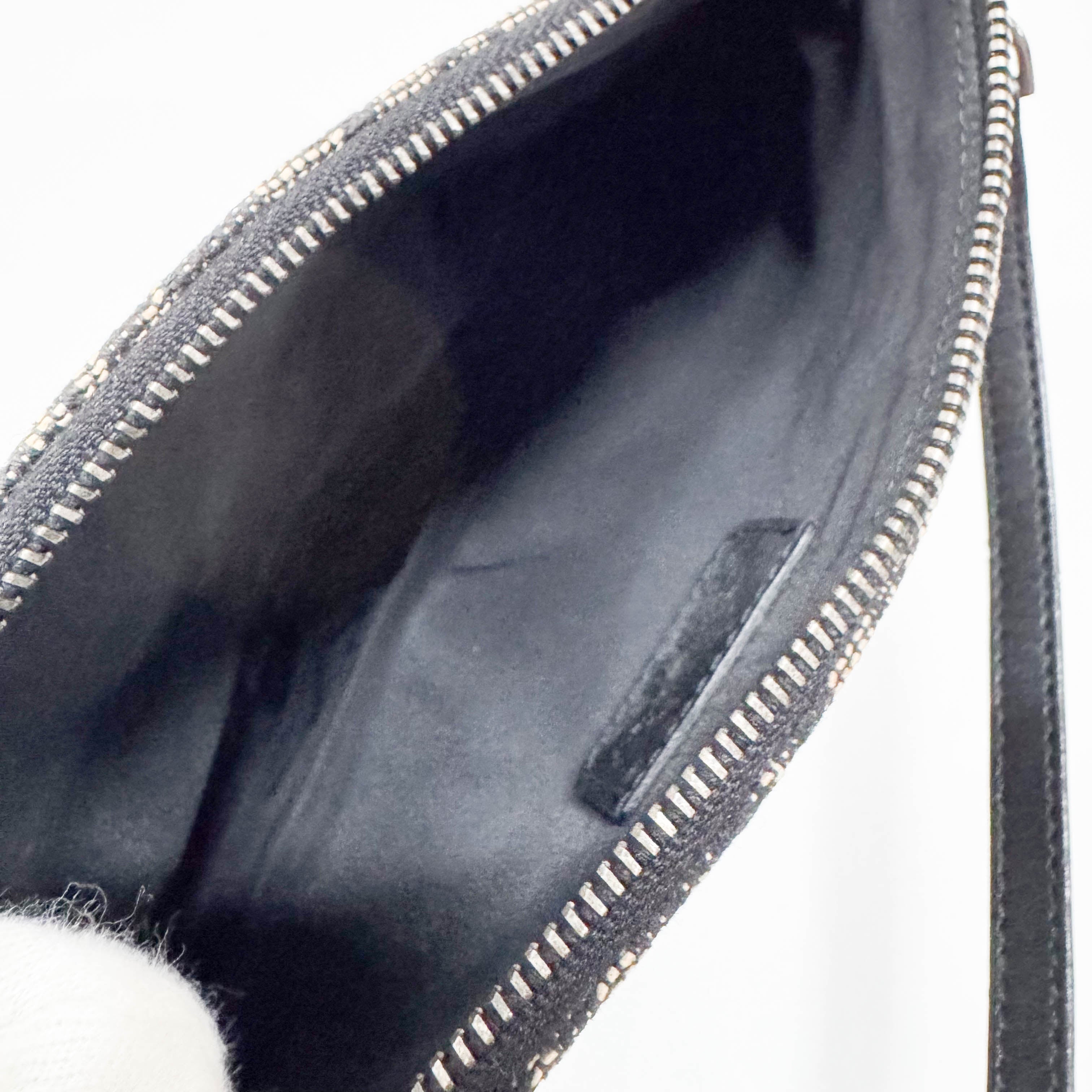 Saddle Trotter Navy Canvas Shoulder Bag