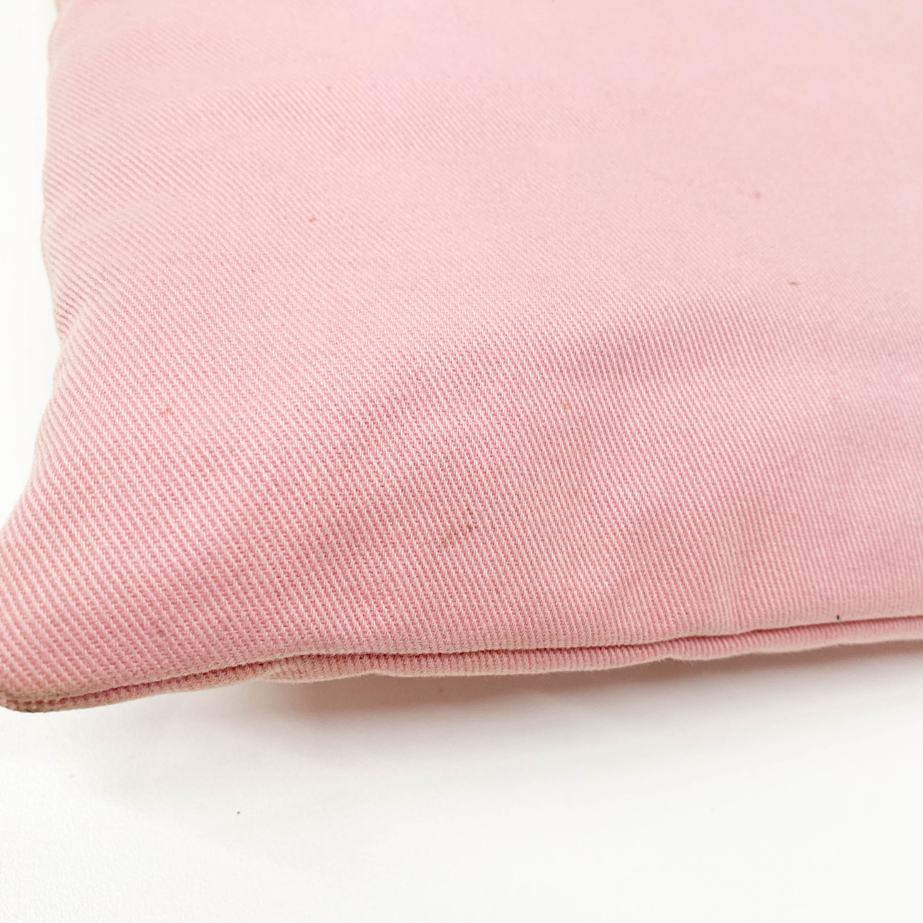 Pink Cotton Tote Bag